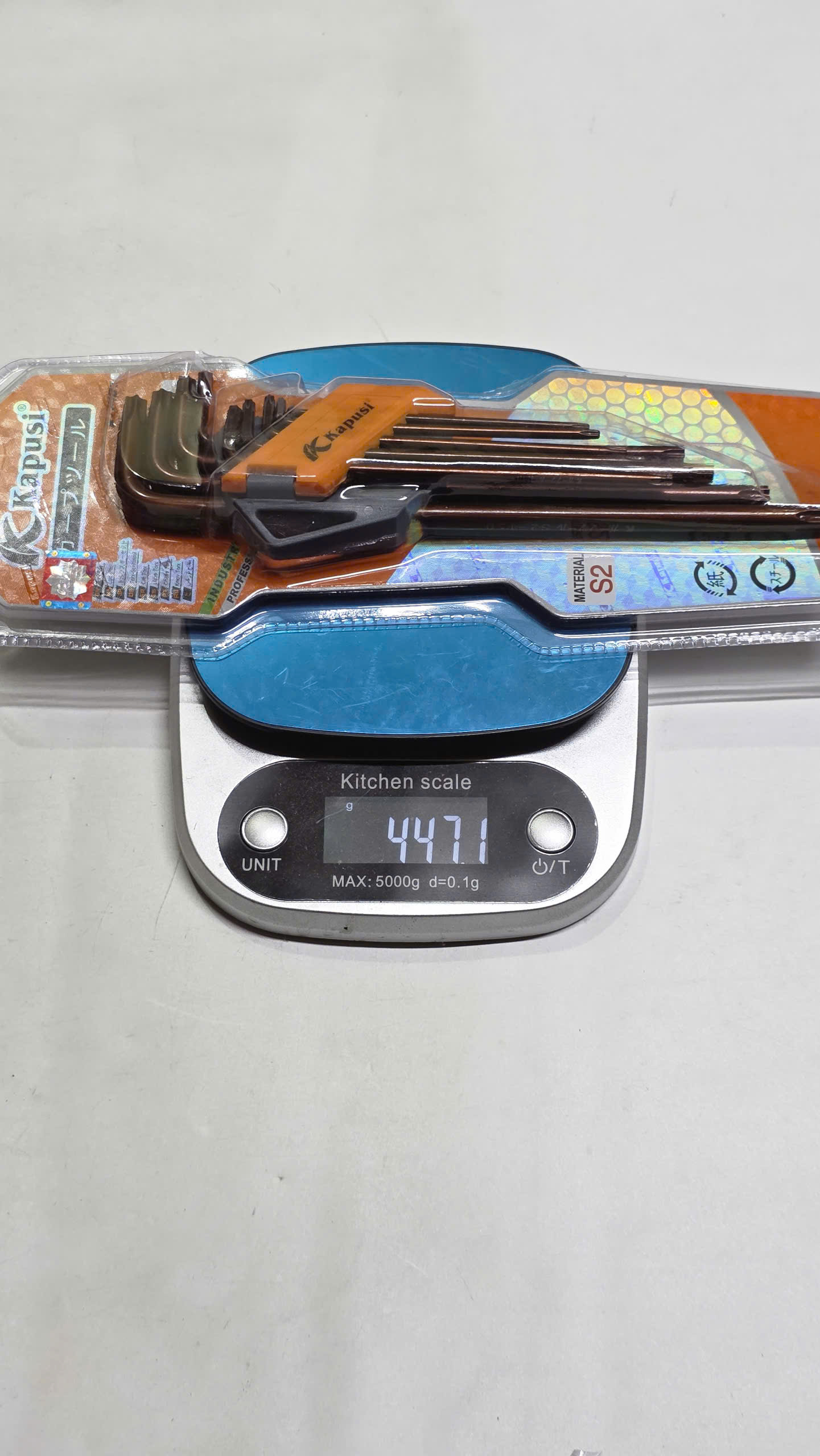 Hình ảnh 11 của mặt hàng BỘ LỤC GIÁC NÂU 9PC (BÔNG) K-7407