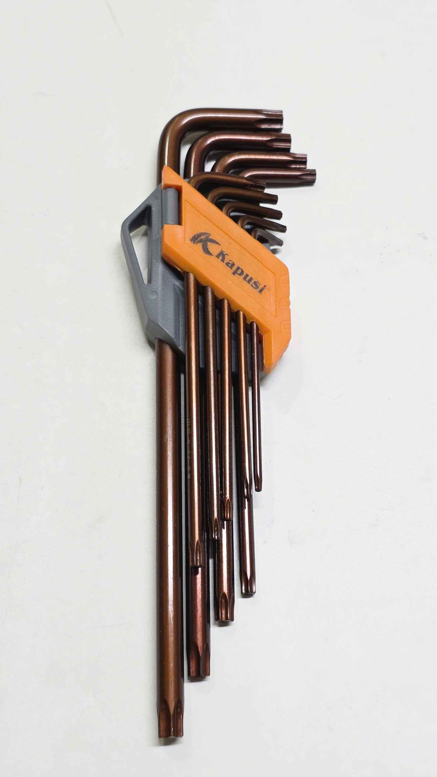 Hình ảnh 12 của mặt hàng BỘ LỤC GIÁC NÂU 9PC (BÔNG) K-7407