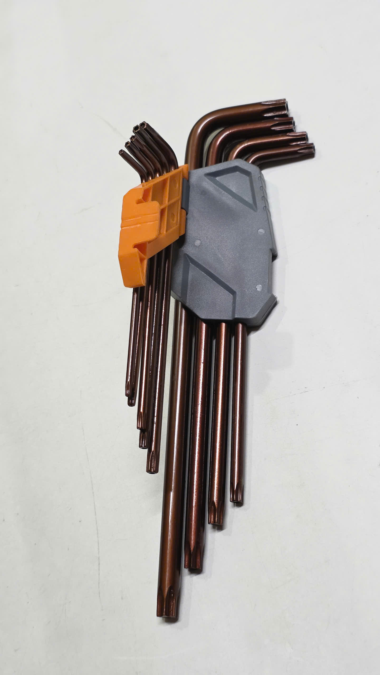 Hình ảnh 13 của mặt hàng BỘ LỤC GIÁC NÂU 9PC (BÔNG) K-7407