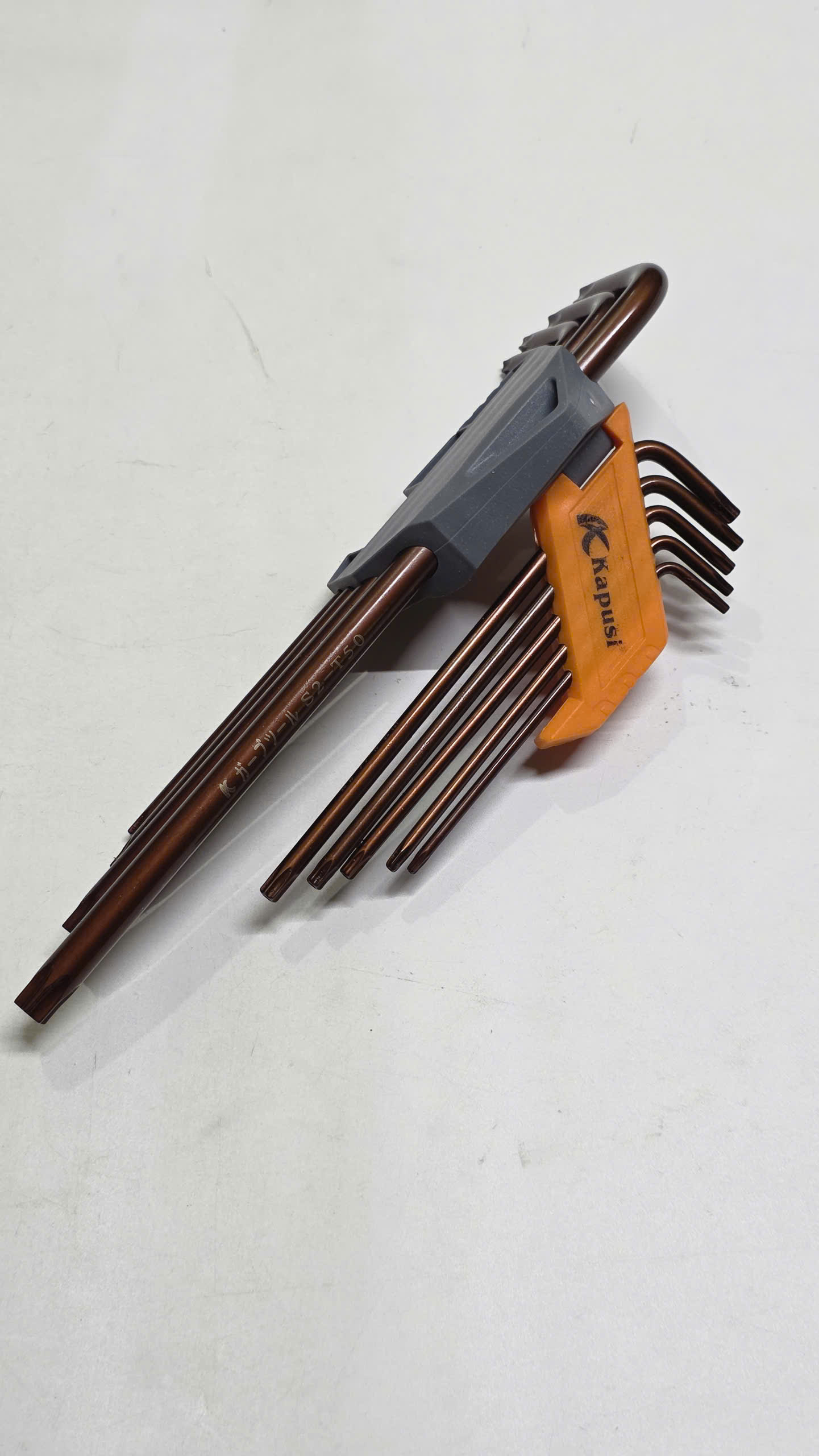 Hình ảnh 14 của mặt hàng BỘ LỤC GIÁC NÂU 9PC (BÔNG) K-7407