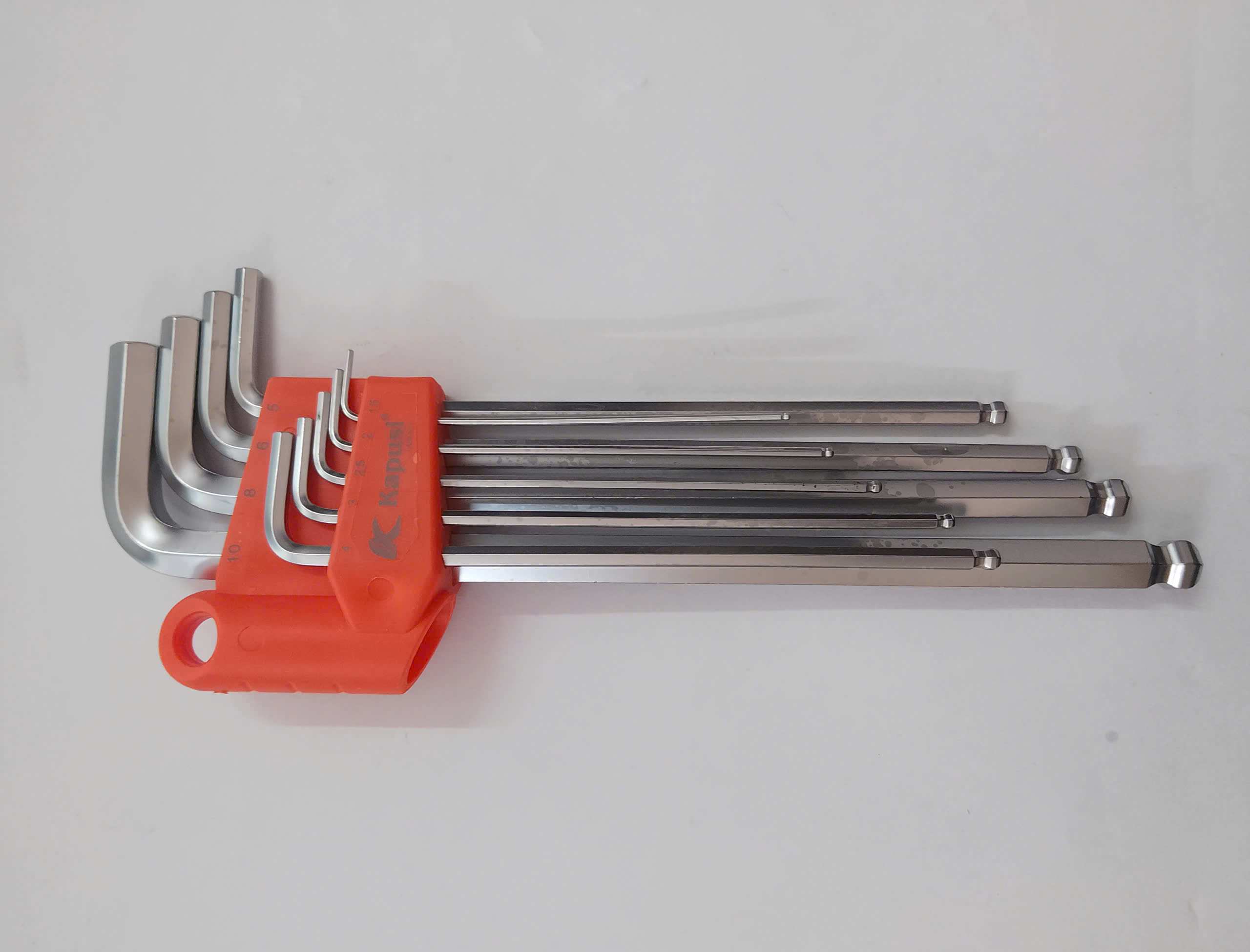 Hình ảnh 9 của mặt hàng BỘ LỤC GIÁC TRẮNG XI MỜ 9PC K-0191