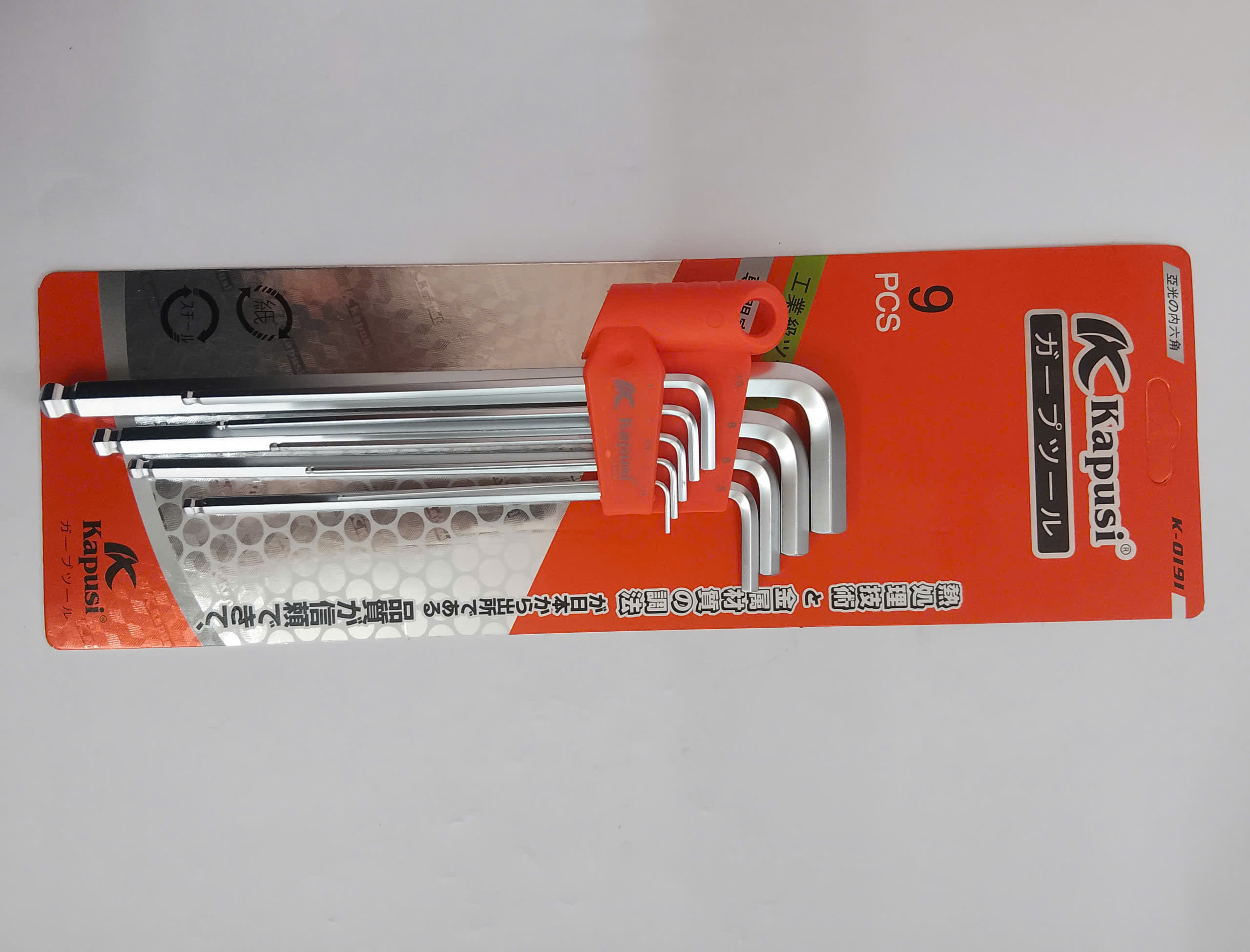 Hình ảnh 7 của mặt hàng BỘ LỤC GIÁC TRẮNG XI MỜ 9PC K-0191