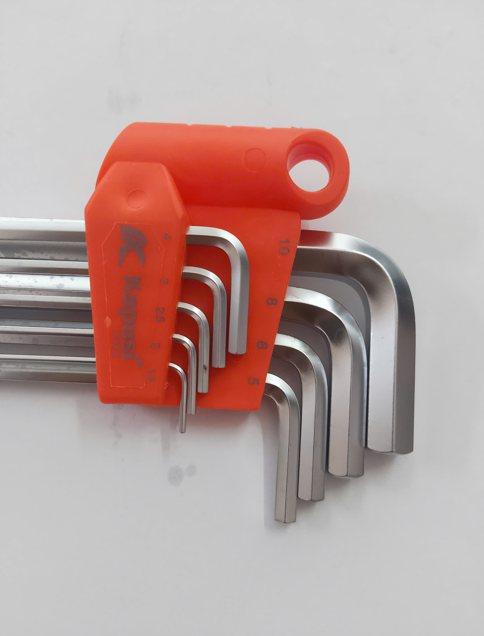 Hình ảnh 8 của mặt hàng BỘ LỤC GIÁC TRẮNG XI MỜ 9PC K-0191