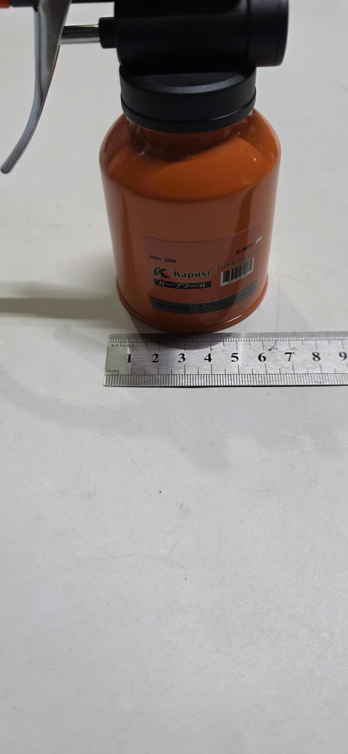 Hình ảnh 7 của mặt hàng BÌNH NHỚT SẮT ỐNG DẺO K-1051