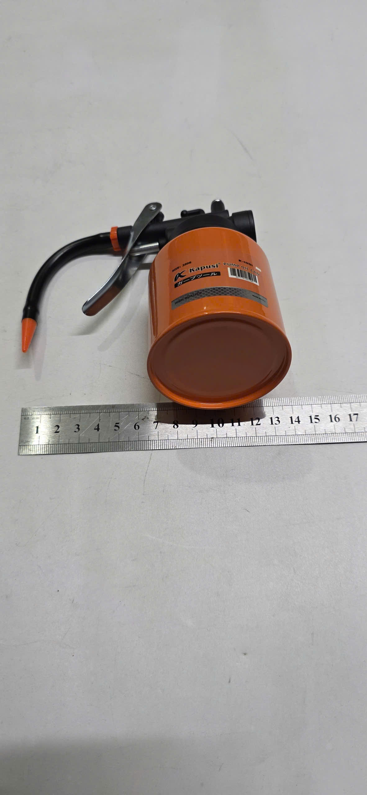 Hình ảnh 8 của mặt hàng BÌNH NHỚT SẮT ỐNG DẺO K-1051