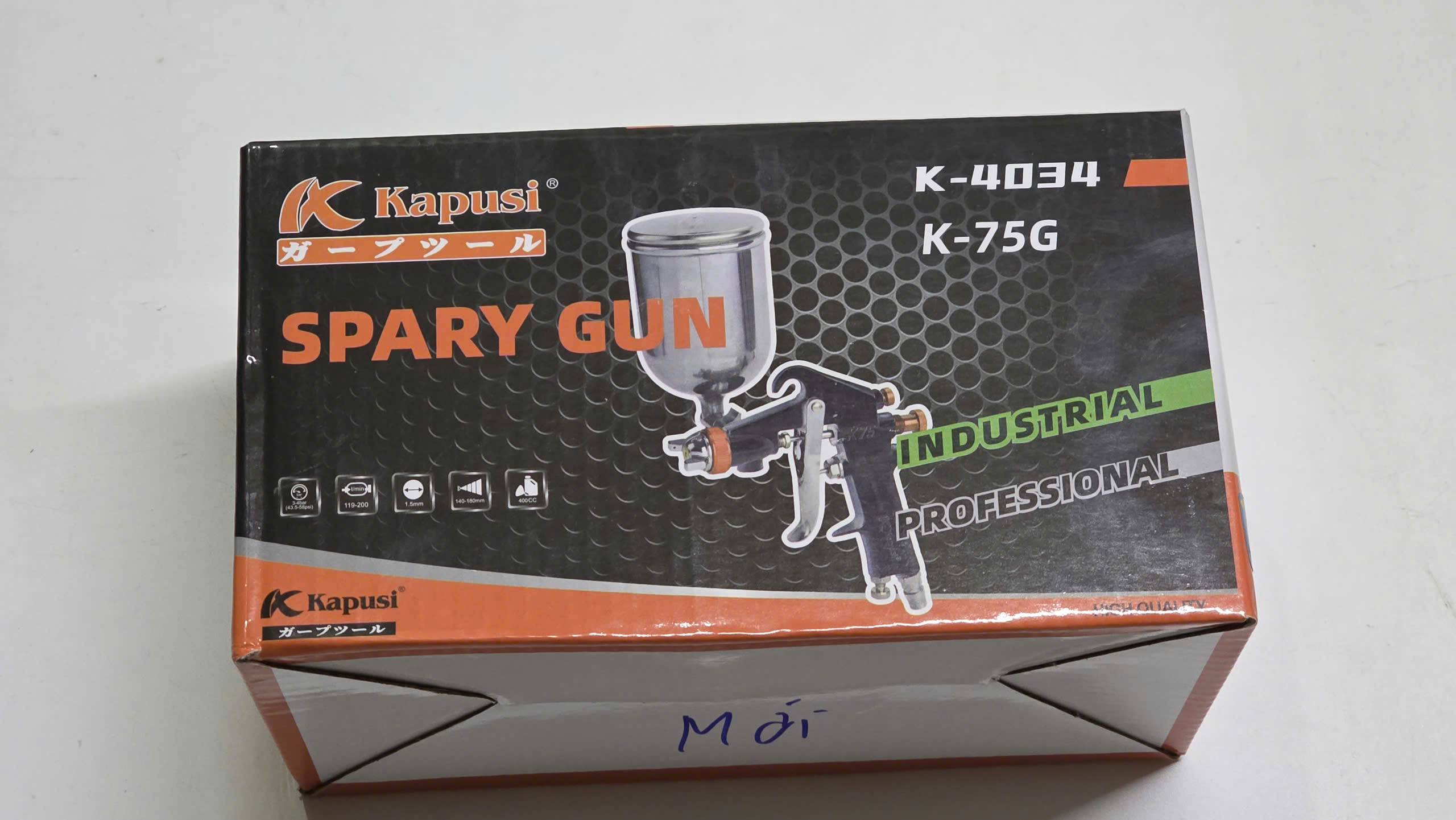 Hình ảnh 15 của mặt hàng SÚNG PHUN SƠN K-75G Kapusi K-4034