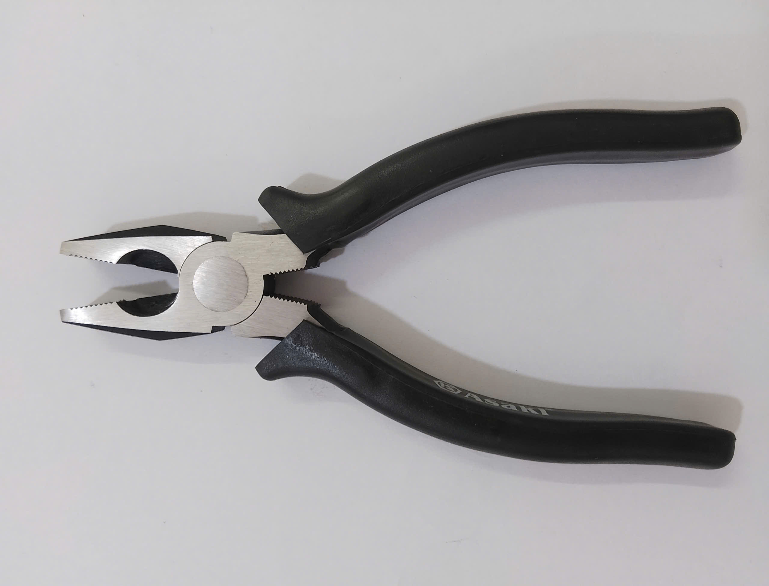 Hình ảnh 22 của mặt hàng Kềm răng cán đen kiểu Mỹ 6”/150mm Asaki AK-8045