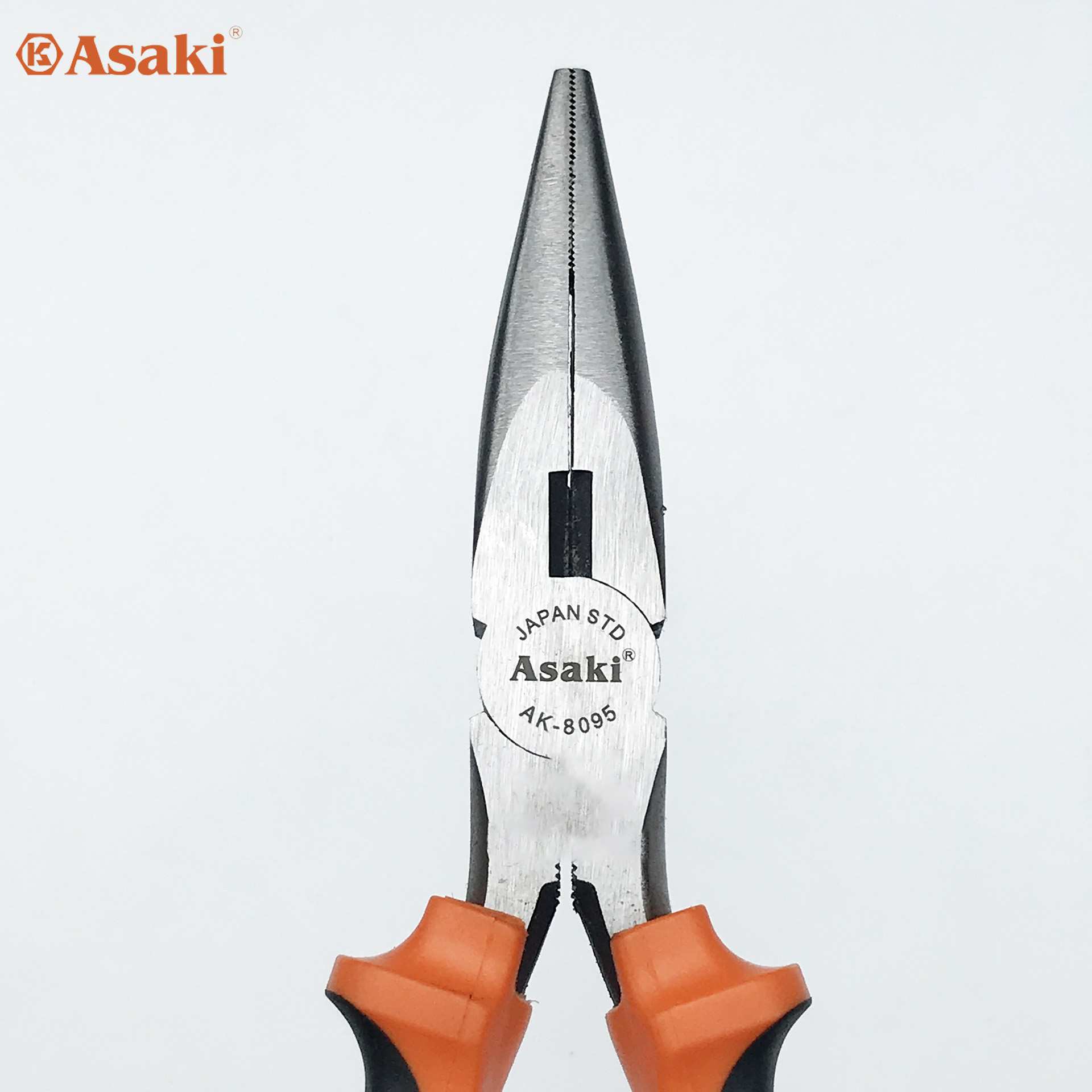 Hình ảnh 6 của mặt hàng Kềm nhọn kiểu Mỹ 8”/200mm Asaki AK-8095
