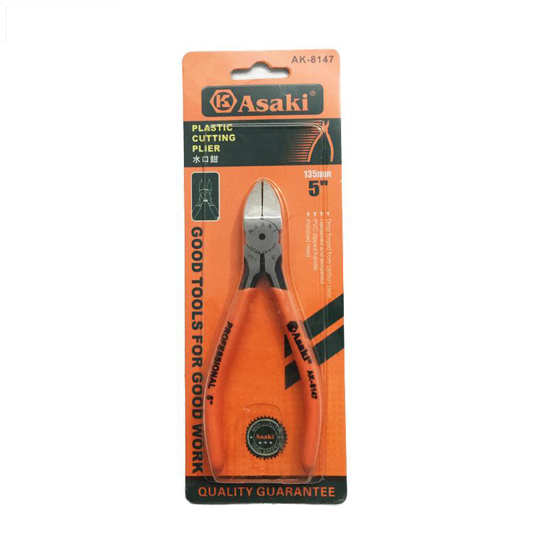 Hình ảnh 7 của mặt hàng Kềm cắt mỏ nghiêng 5”/125mm Asaki AK-8147