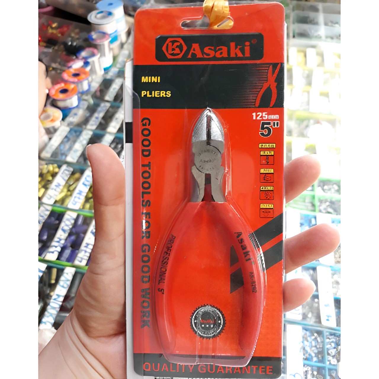 Hình ảnh 7 của mặt hàng Kềm cắt mini 5”/125mm Asaki AK-8292