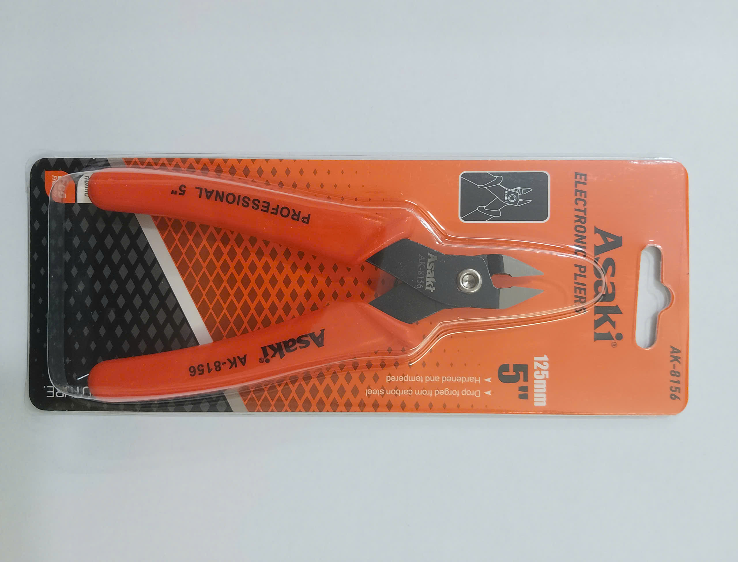 Hình ảnh 11 của mặt hàng Kềm cắt chân mạch điện tử 5''/125mm Asaki AK-8156