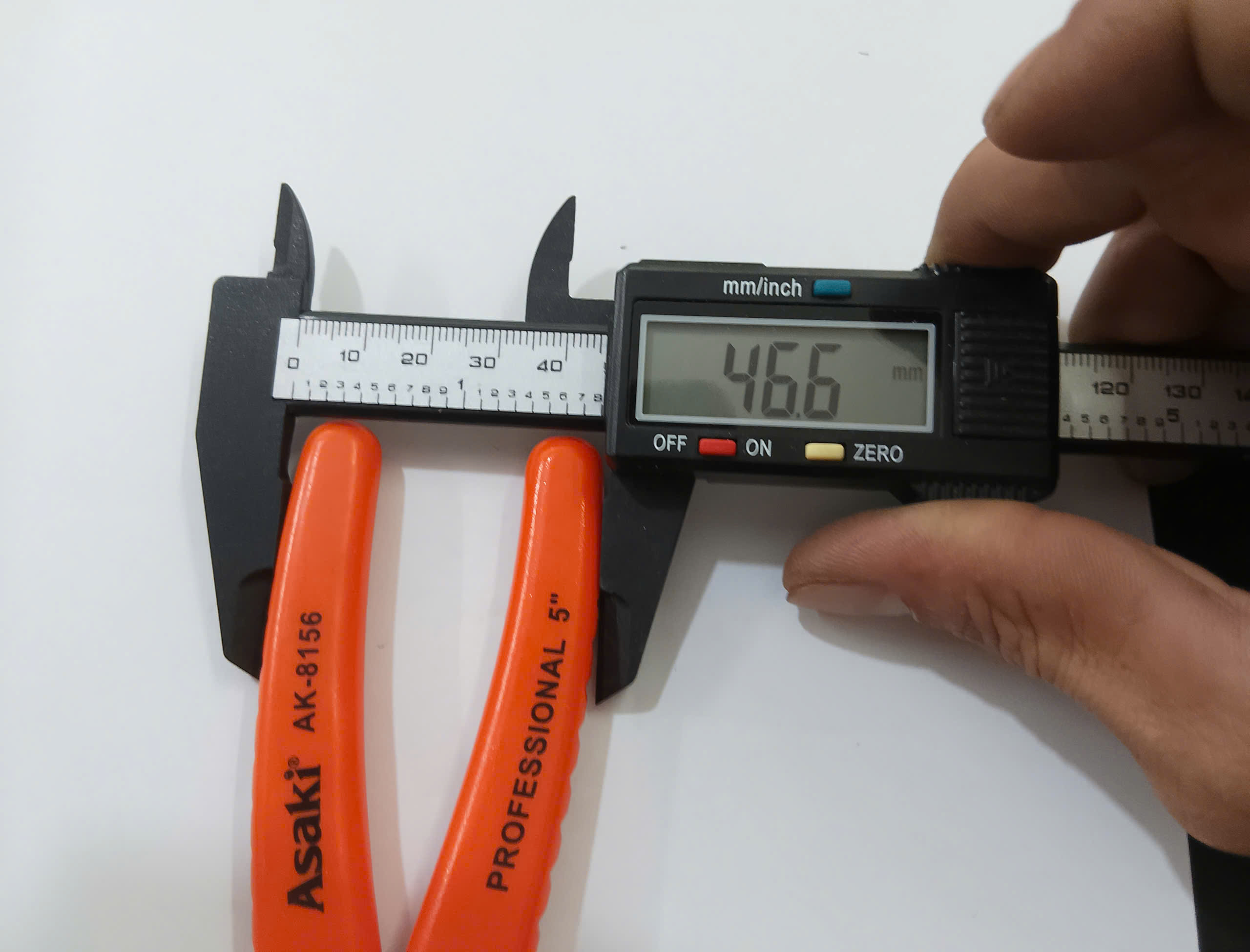 Hình ảnh 15 của mặt hàng Kềm cắt chân mạch điện tử 5''/125mm Asaki AK-8156