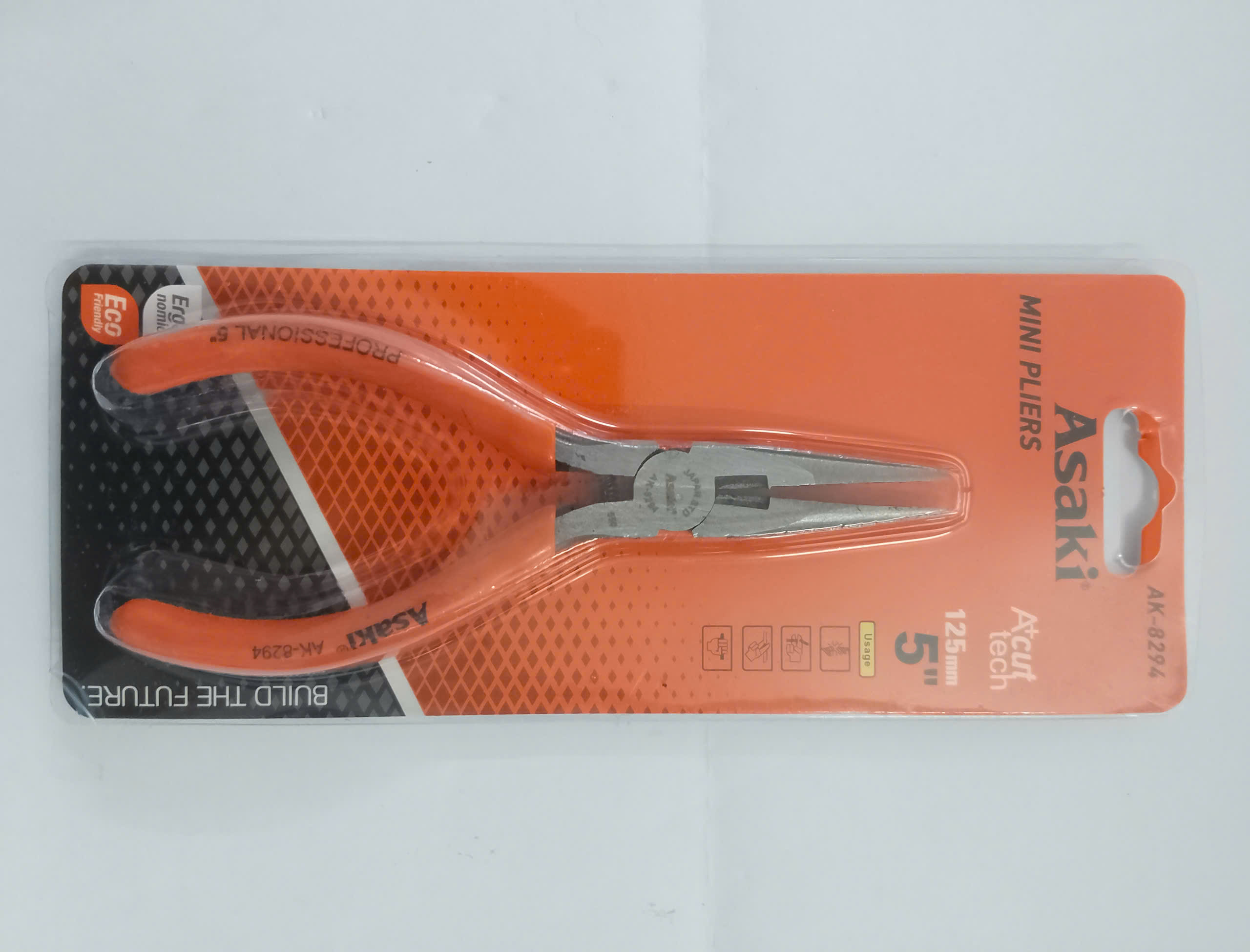 Hình ảnh 19 của mặt hàng Kềm nhọn mini 5”/125mm Asaki AK-8294