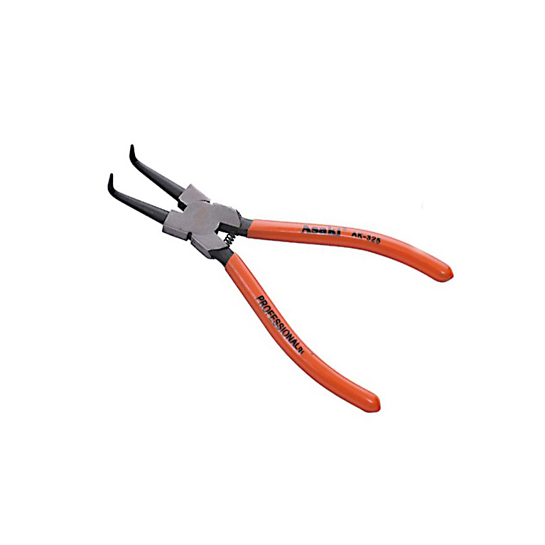 Hình ảnh 7 của mặt hàng Kềm bóp phe mỏ cong 9"/225mm Asaki AK-8351