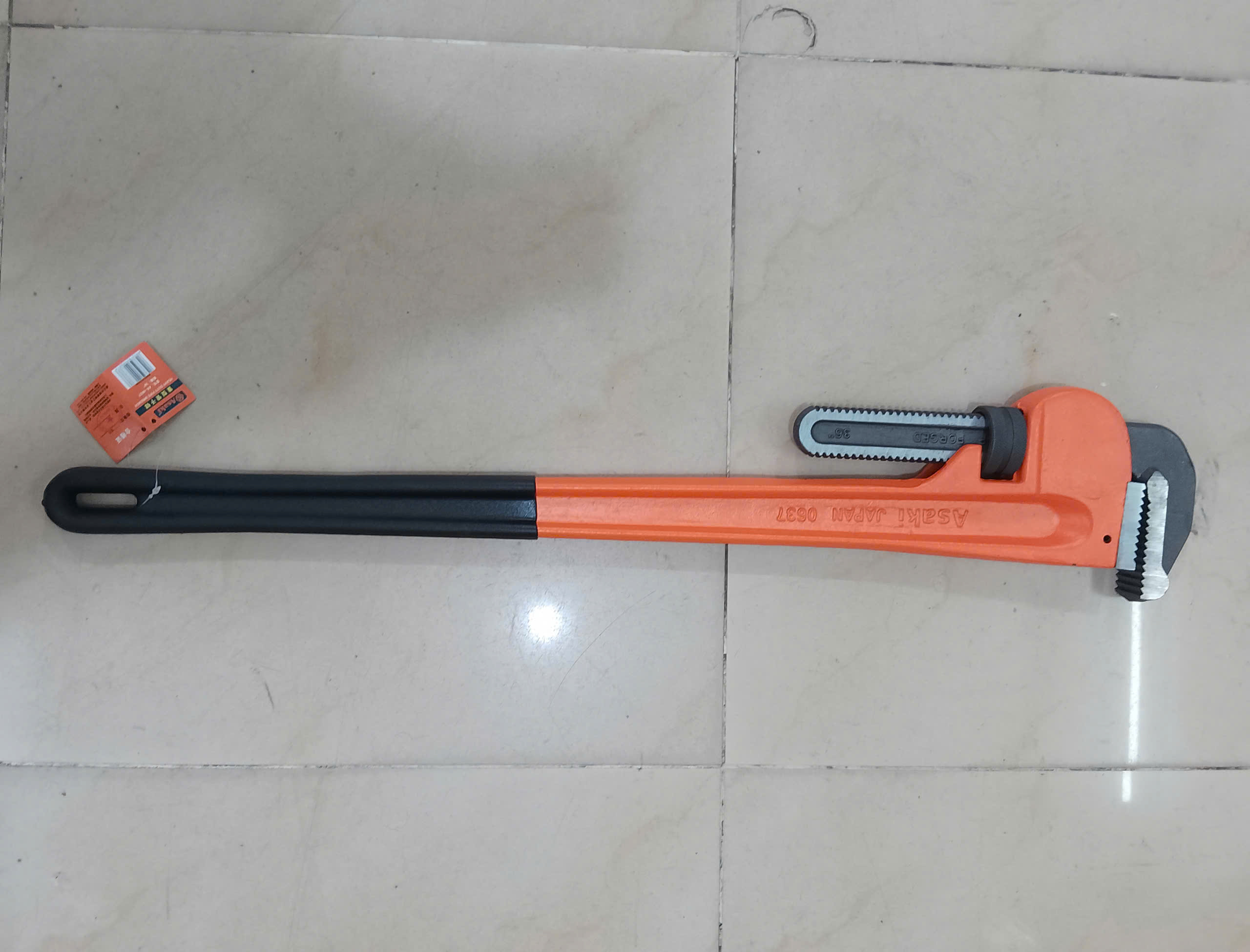 Hình ảnh 16 của mặt hàng Mỏ lết răng 36”/900mm Asaki AK-0637