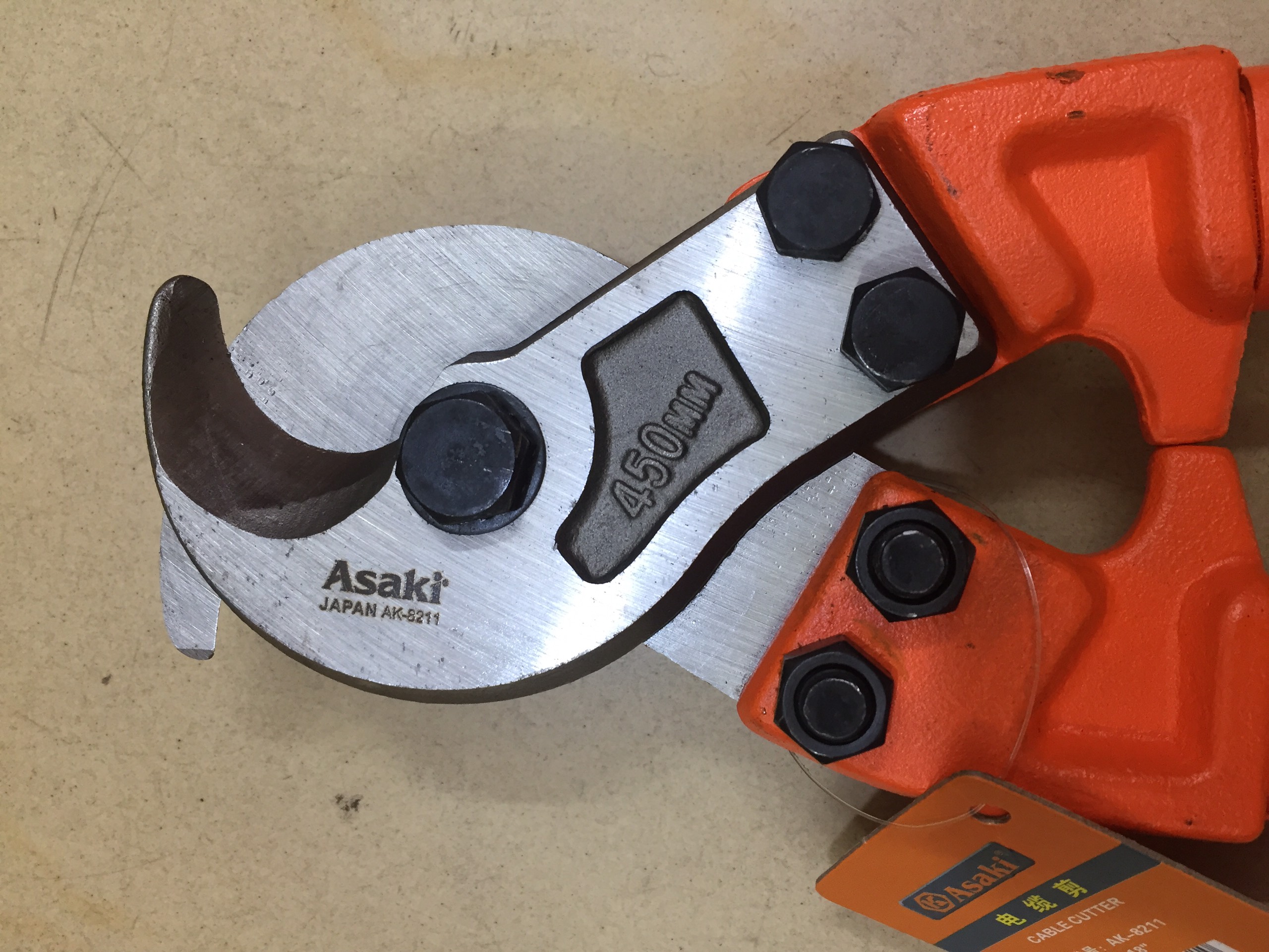 Hình ảnh 17 của mặt hàng Kềm cắt cáp điện 18”/450mm Asaki AK-8211
