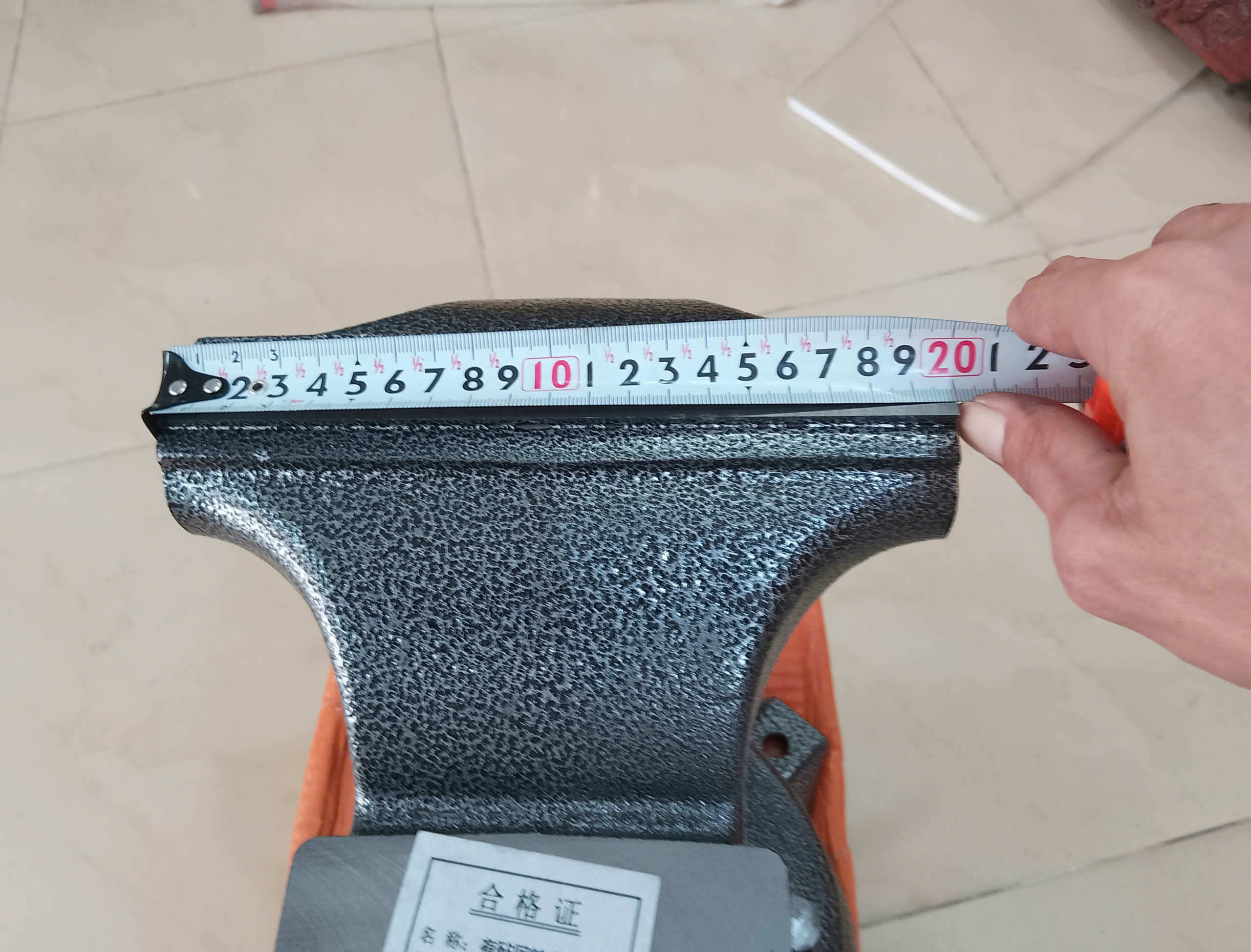 Hình ảnh 19 của mặt hàng Ê tô bàn nguội 8''/200mm ( H = 19cm - Max = 17cm ) Asaki AK-0670