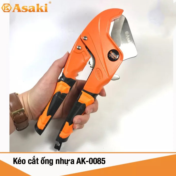 Hình ảnh 2 của mặt hàng Kéo cắt ống PVC cao cấp lưỡi inox 42mm Asaki AK-0085