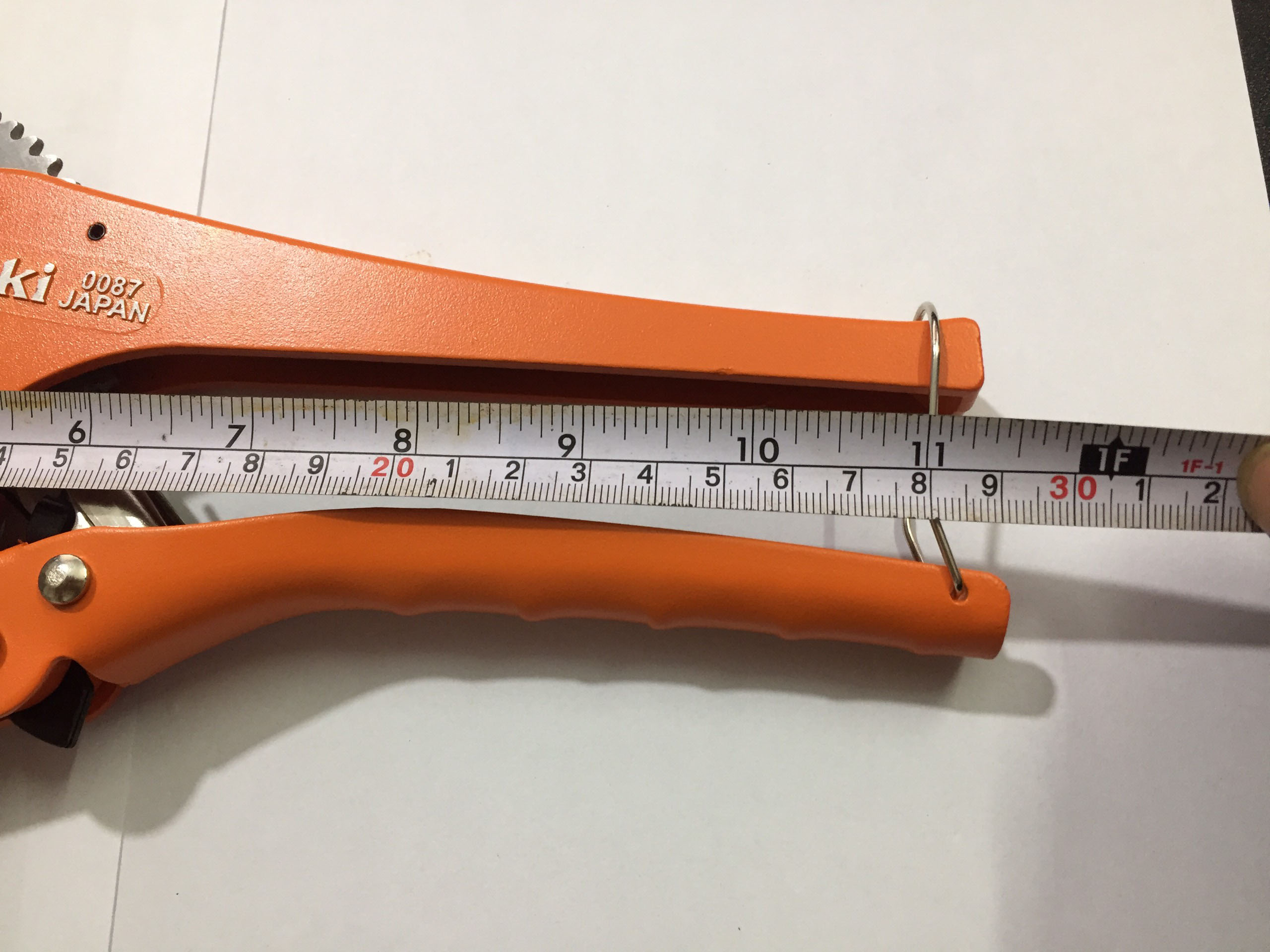 Hình ảnh 17 của mặt hàng Kéo cắt ống nhựa PVC lưỡi kéo inox 63mm Asaki AK-0087