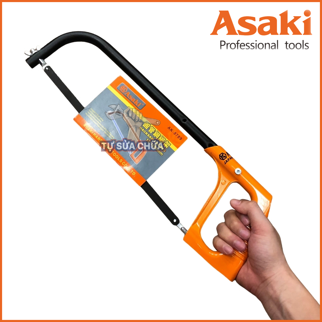 Hình ảnh 6 của mặt hàng Cưa sắt cầm tay khung tròn 12”/300mm Asaki AK-8789