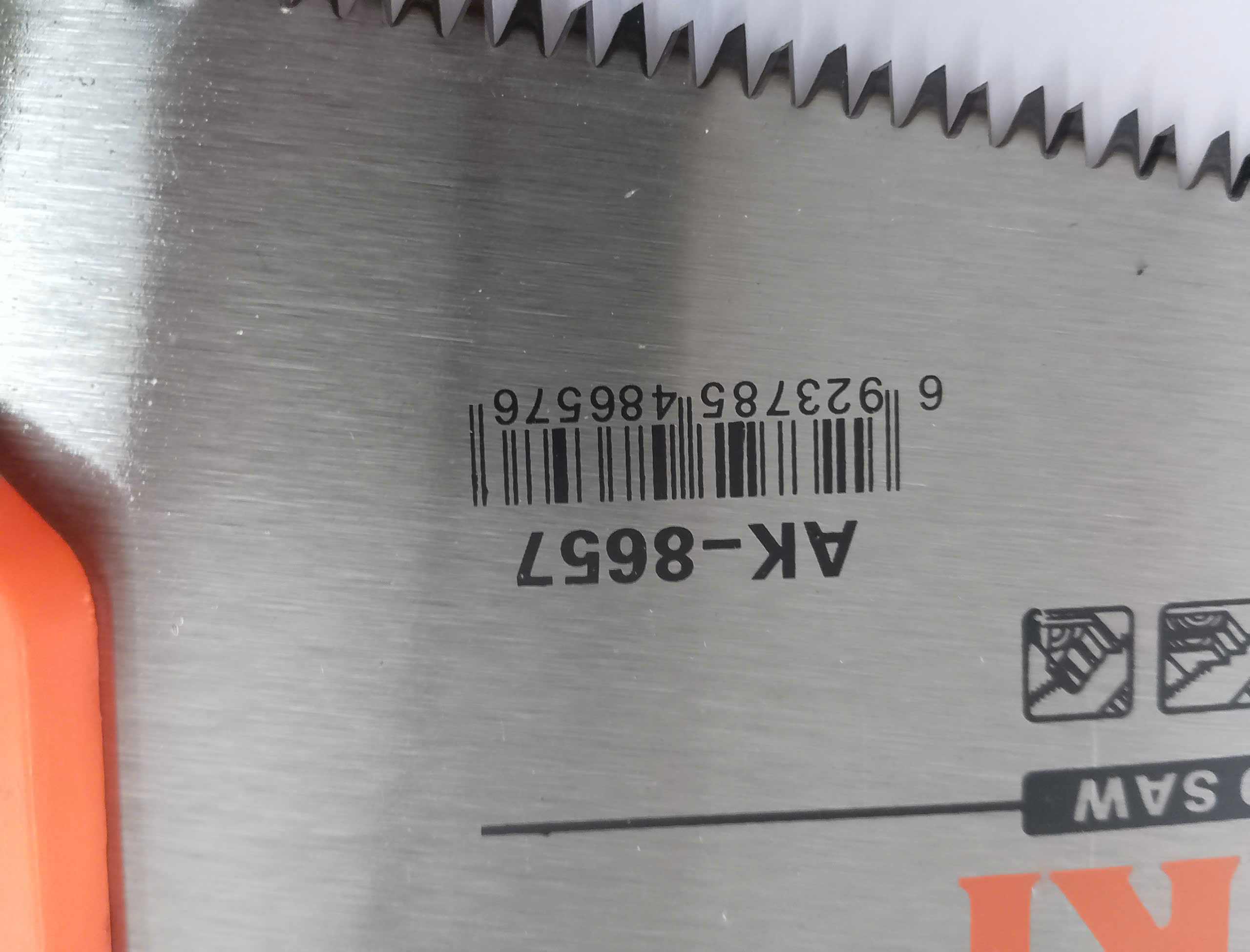 Hình ảnh 12 của mặt hàng Cưa gỗ cầm tay (cán nhựa dẻo ABS) 14''/350mm AK-8657