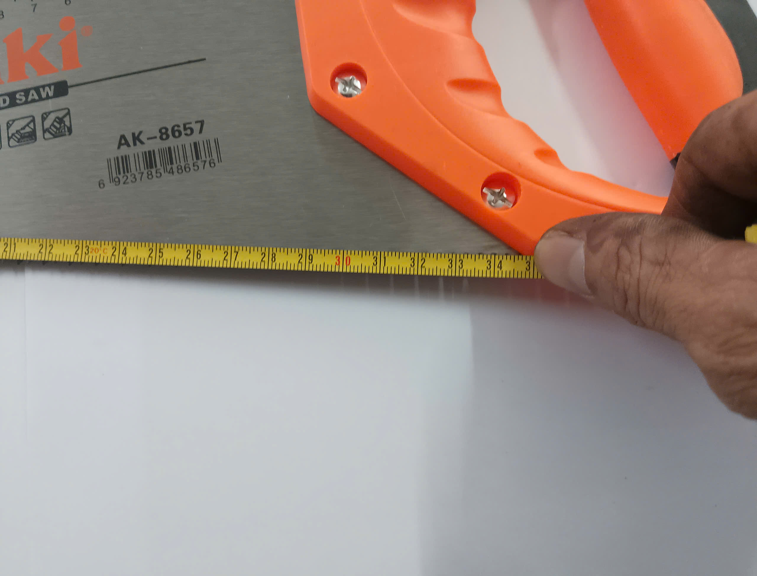 Hình ảnh 13 của mặt hàng Cưa gỗ cầm tay (cán nhựa dẻo ABS) 14''/350mm AK-8657