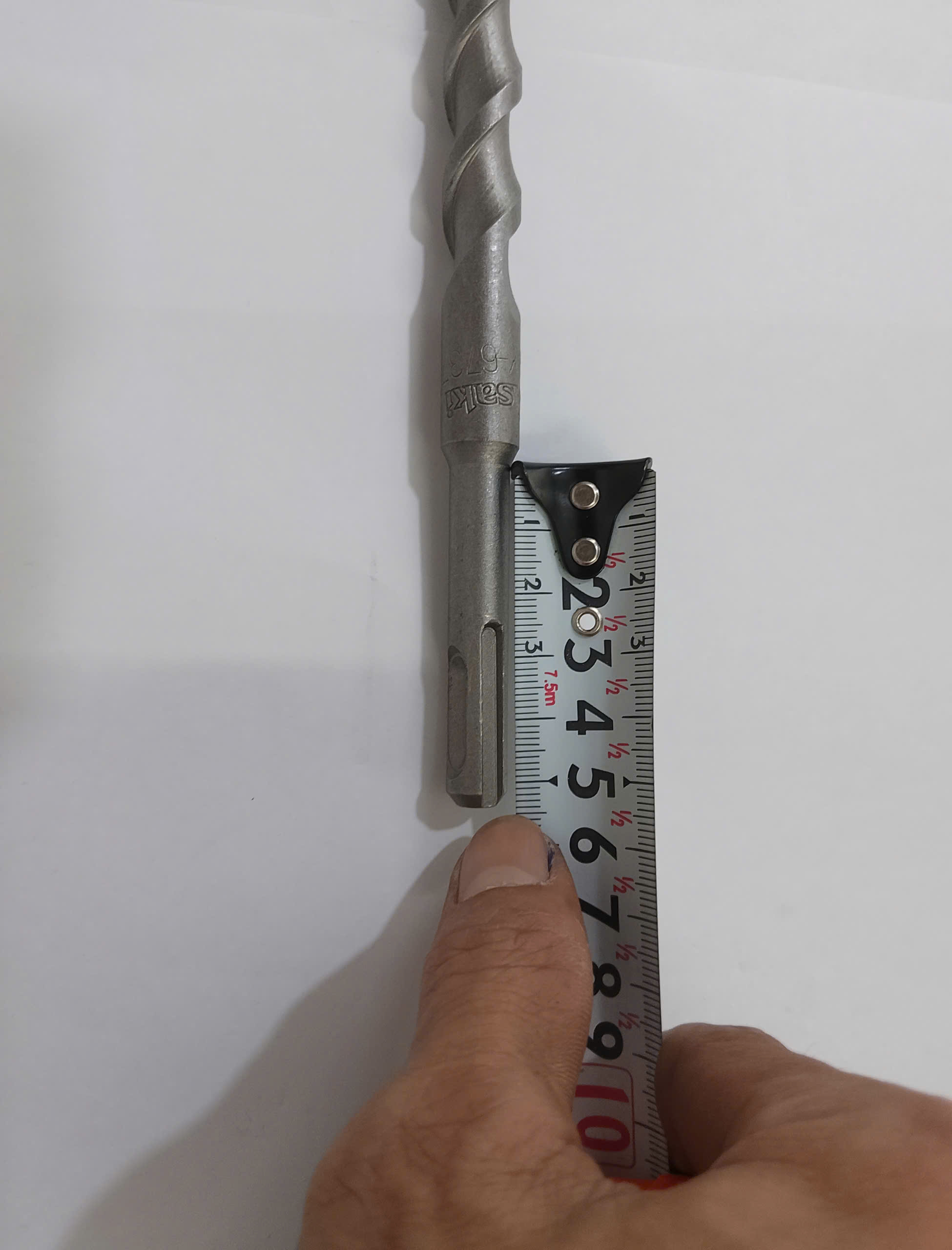 Hình ảnh 8 của mặt hàng Mũi khoan bê tông đuôi gài hợp kim carbide 16 x 350mm Asaki AK-6737