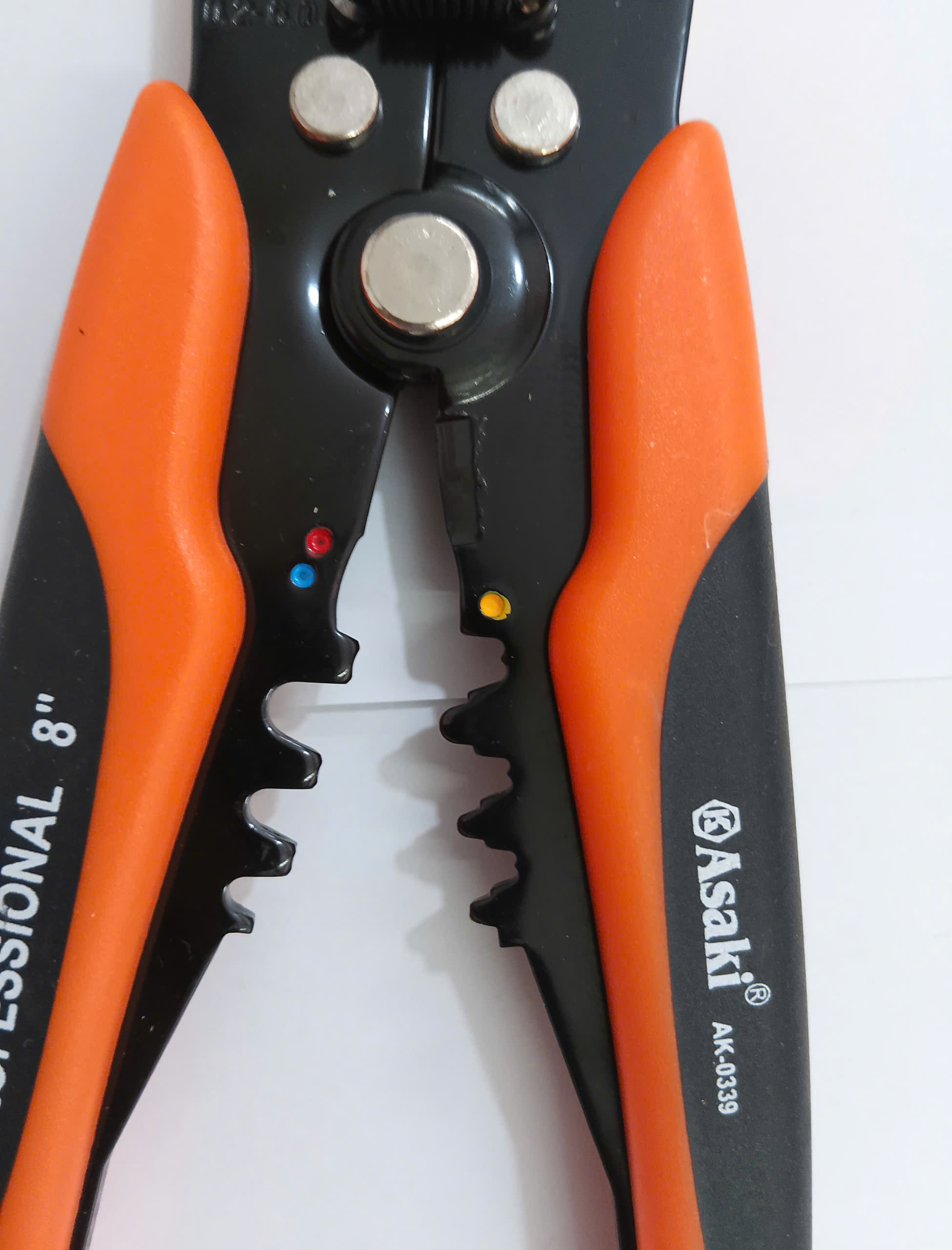 Hình ảnh 11 của mặt hàng Kềm tuốt dây điện tự động đa năng cao cấp 8″/200mm Asaki AK-0339