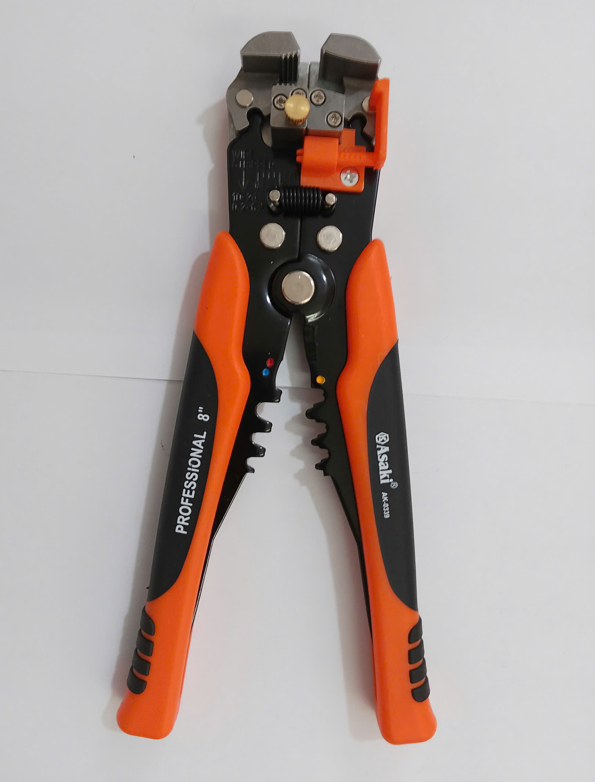 Hình ảnh 12 của mặt hàng Kềm tuốt dây điện tự động đa năng cao cấp 8″/200mm Asaki AK-0339