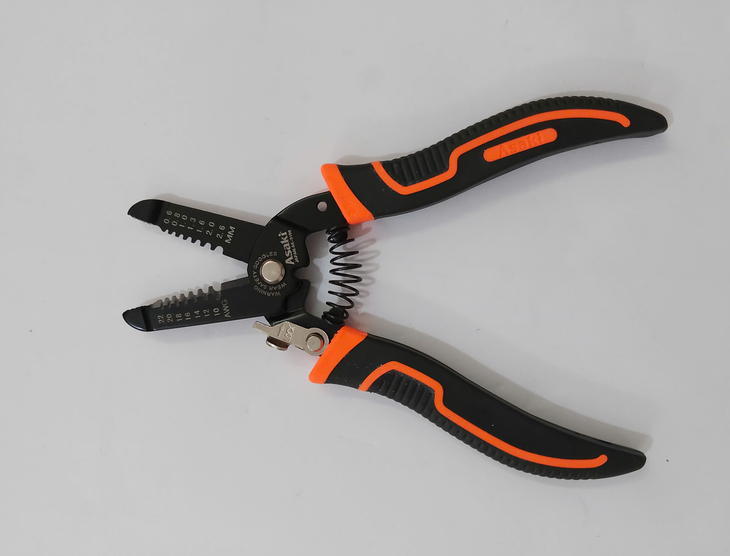Hình ảnh 11 của mặt hàng Kềm tuốt dây điện cao cấp 6″/150mm Asaki AK-9100