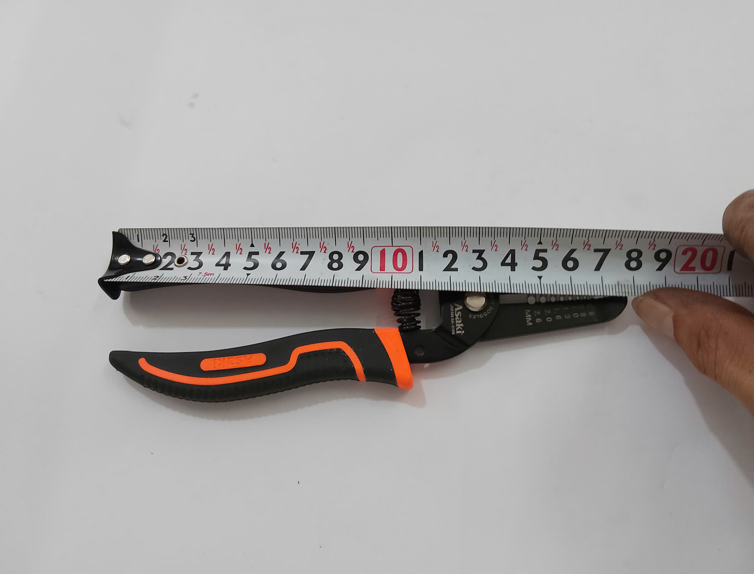 Hình ảnh 12 của mặt hàng Kềm tuốt dây điện cao cấp 6″/150mm Asaki AK-9100