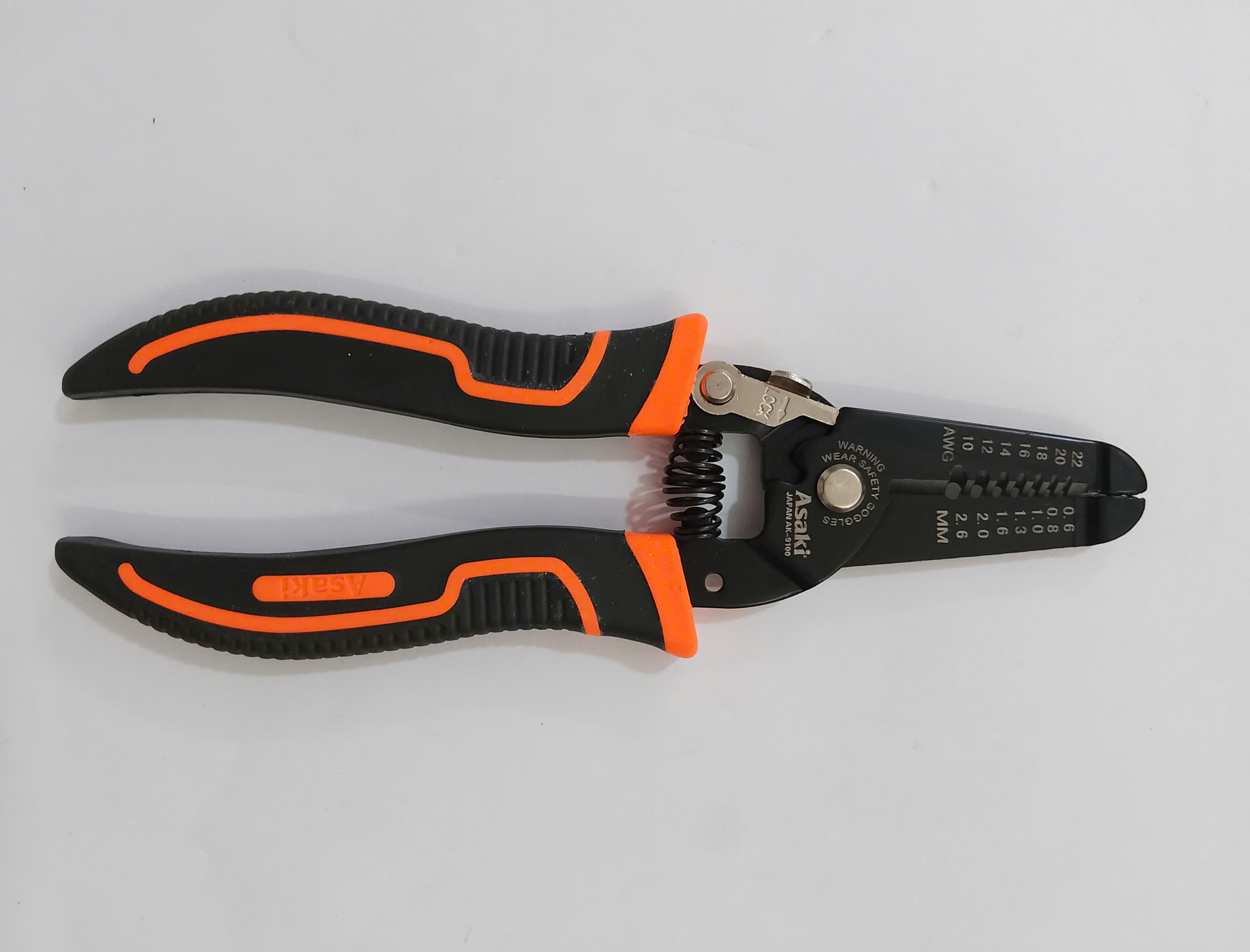 Hình ảnh 14 của mặt hàng Kềm tuốt dây điện cao cấp 6″/150mm Asaki AK-9100