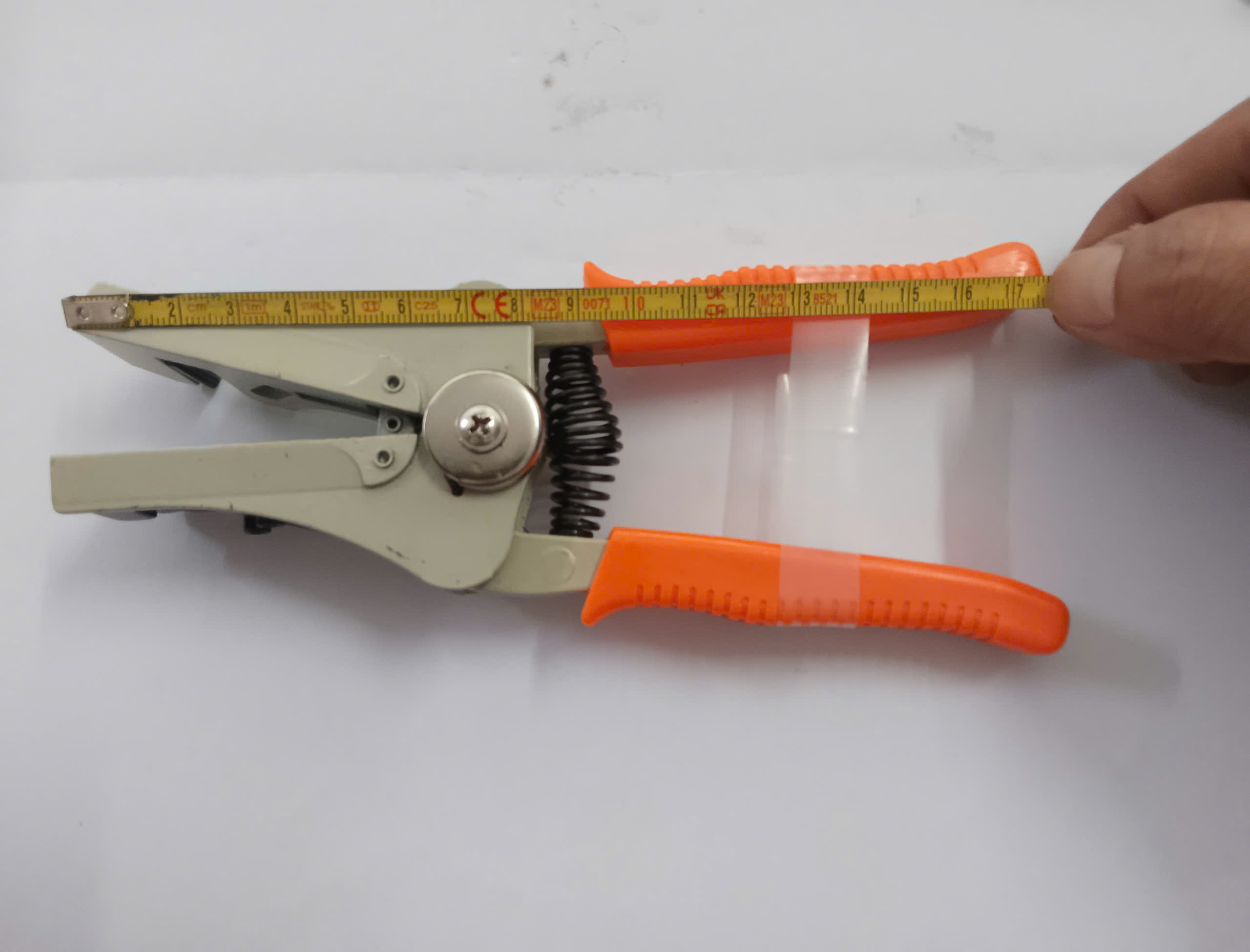 Hình ảnh 12 của mặt hàng Kềm tuốt dây điện tự động 7″/175mm Asaki AK-0340