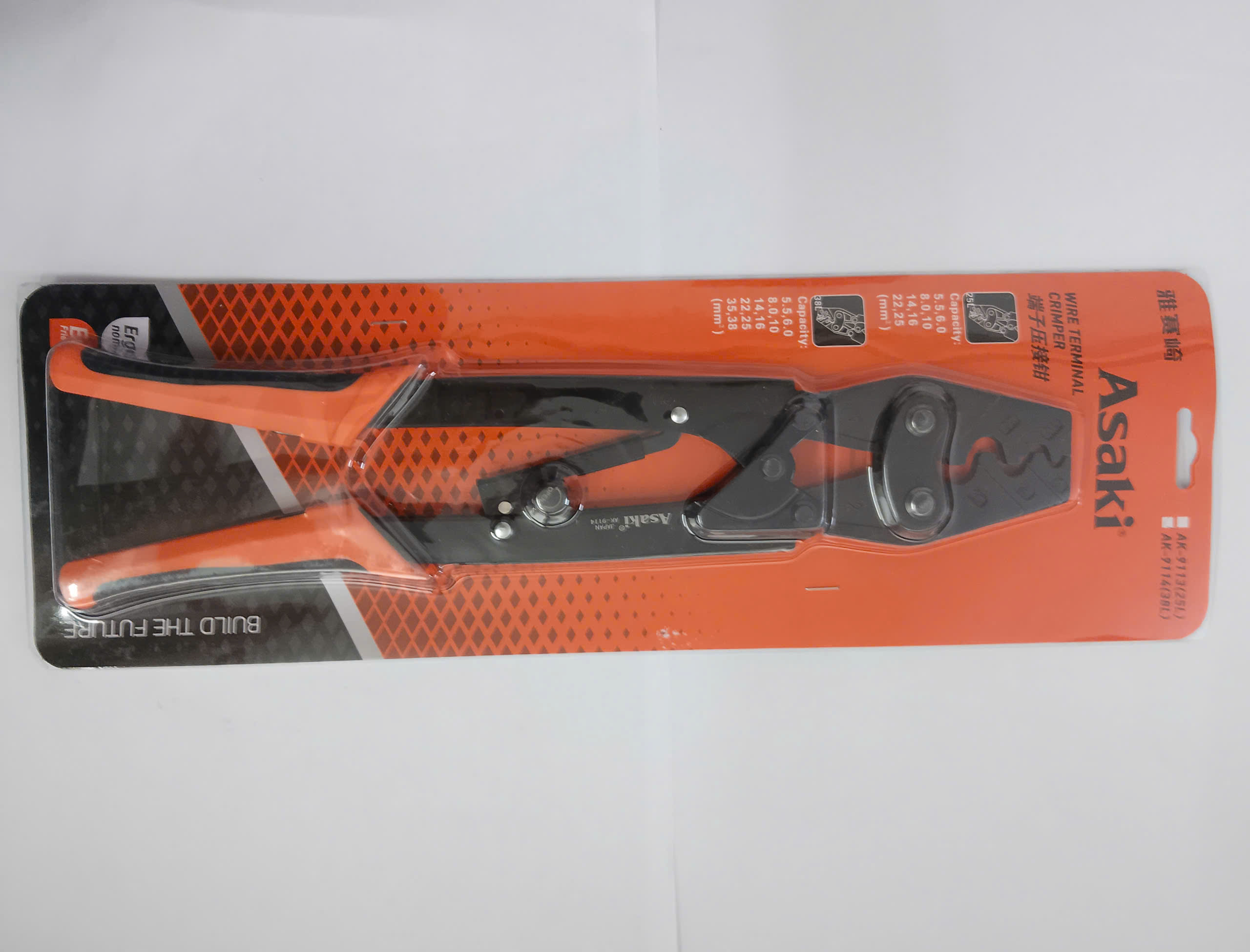 Hình ảnh 9 của mặt hàng Kềm bấm đầu cosse 38L Asaki AK-9114