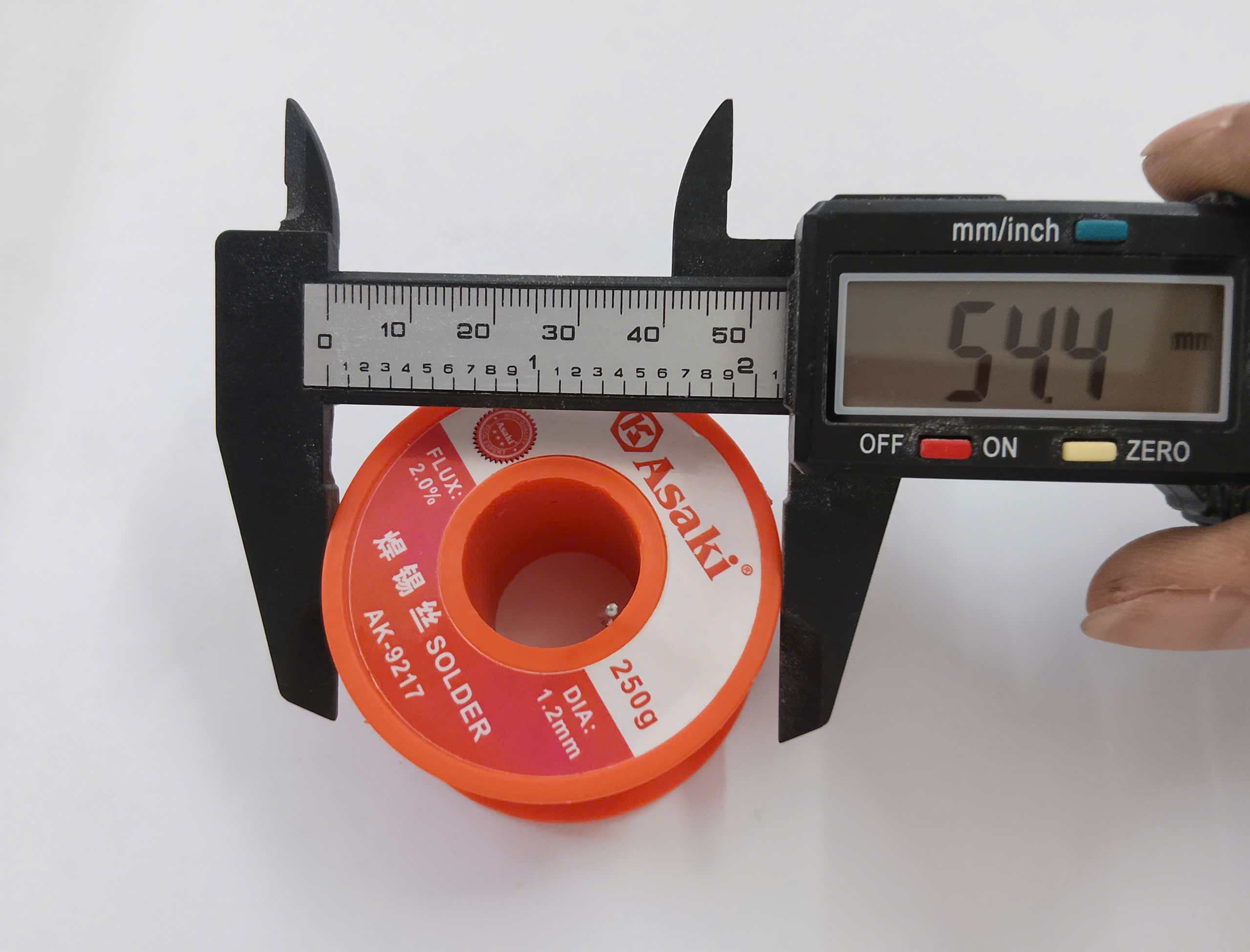 Hình ảnh 9 của mặt hàng Dây chì hàn 250g/1.2mm Asaki AK-9217