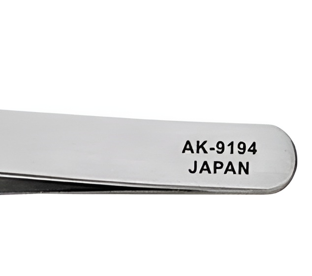 Hình ảnh 5 của mặt hàng Nhíp inox gắp linh kiện mũi nhọn 120 x 9 x 2mm Asaki AK-9194