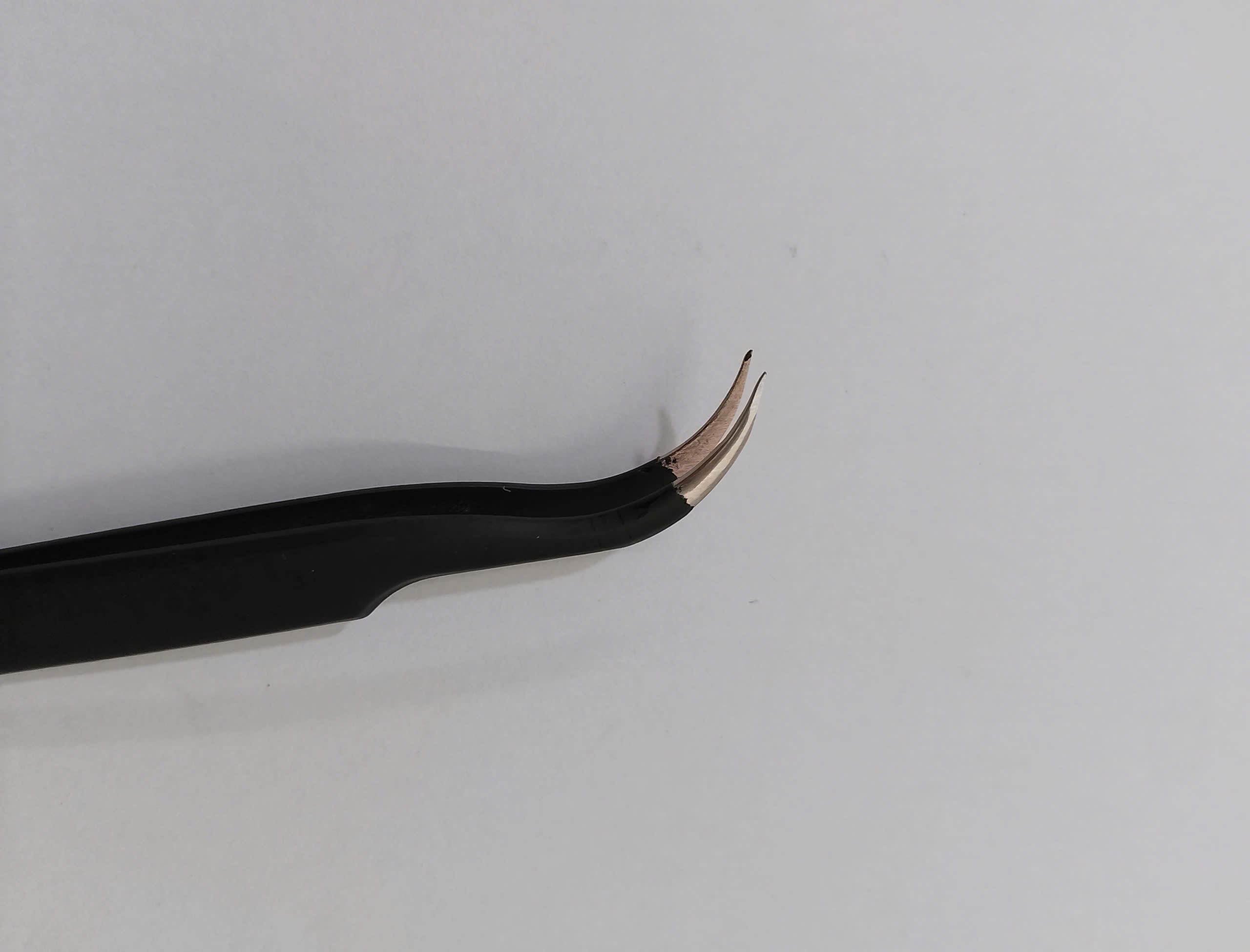 Hình ảnh 9 của mặt hàng Nhíp gắp linh kiện mũi cong (chống tĩnh điện) 120 x 9 x 2mm Asaki AK-9205