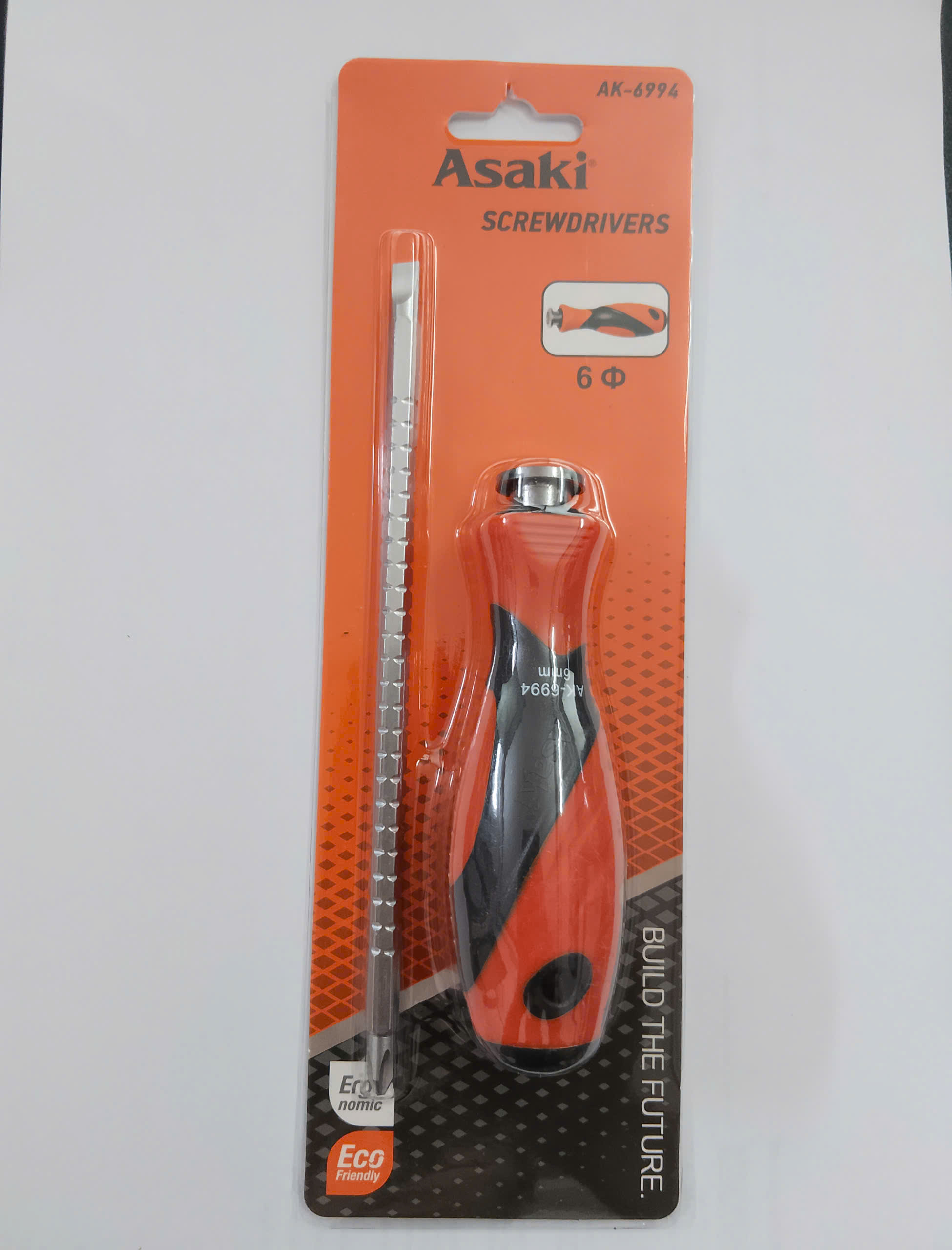 Hình ảnh 1 của mặt hàng Tua vít thép 2 đầu (có thể điều chỉnh chiều dài) Φ6mm Asaki AK-6994