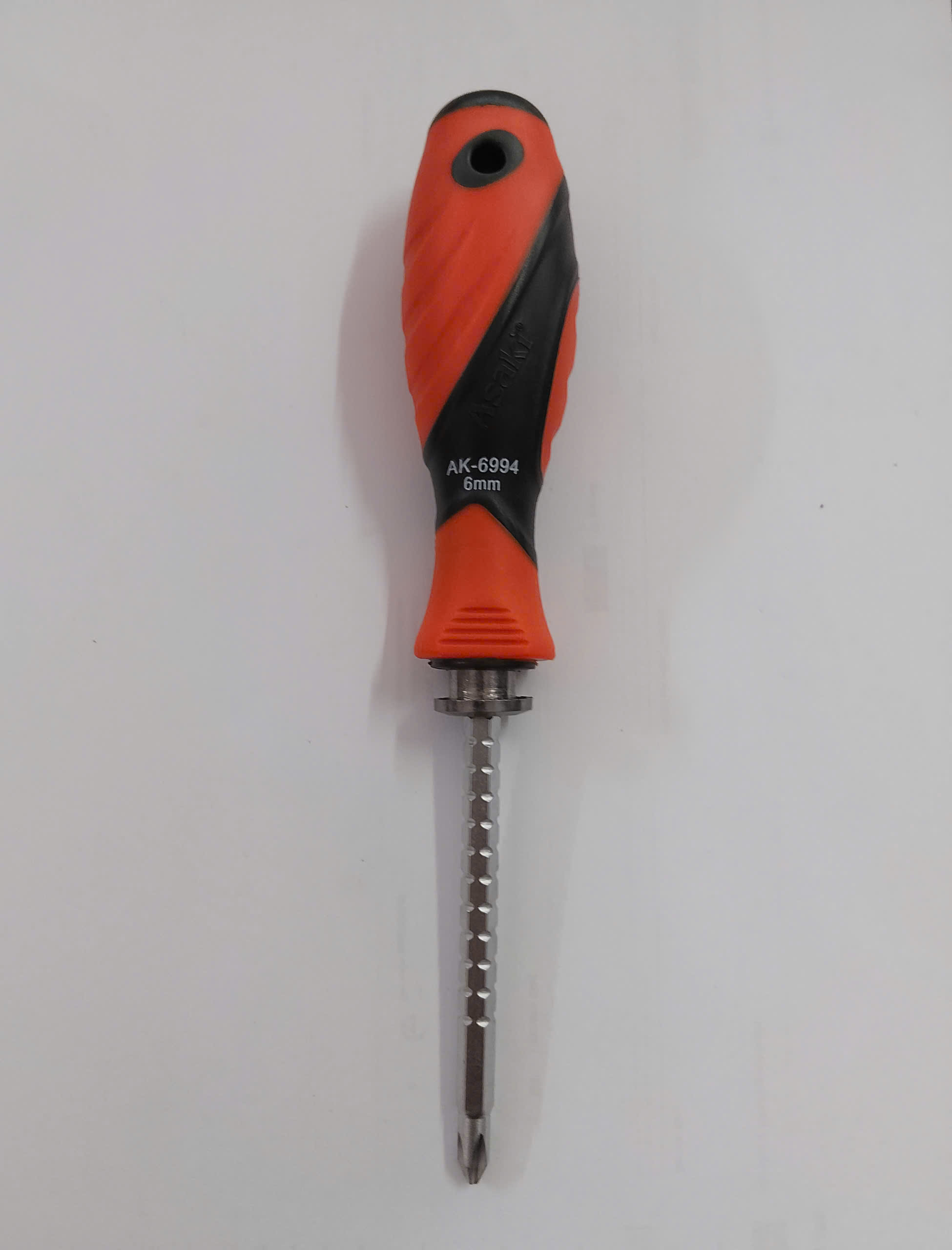 Hình ảnh 2 của mặt hàng Tua vít thép 2 đầu (có thể điều chỉnh chiều dài) Φ6mm Asaki AK-6994
