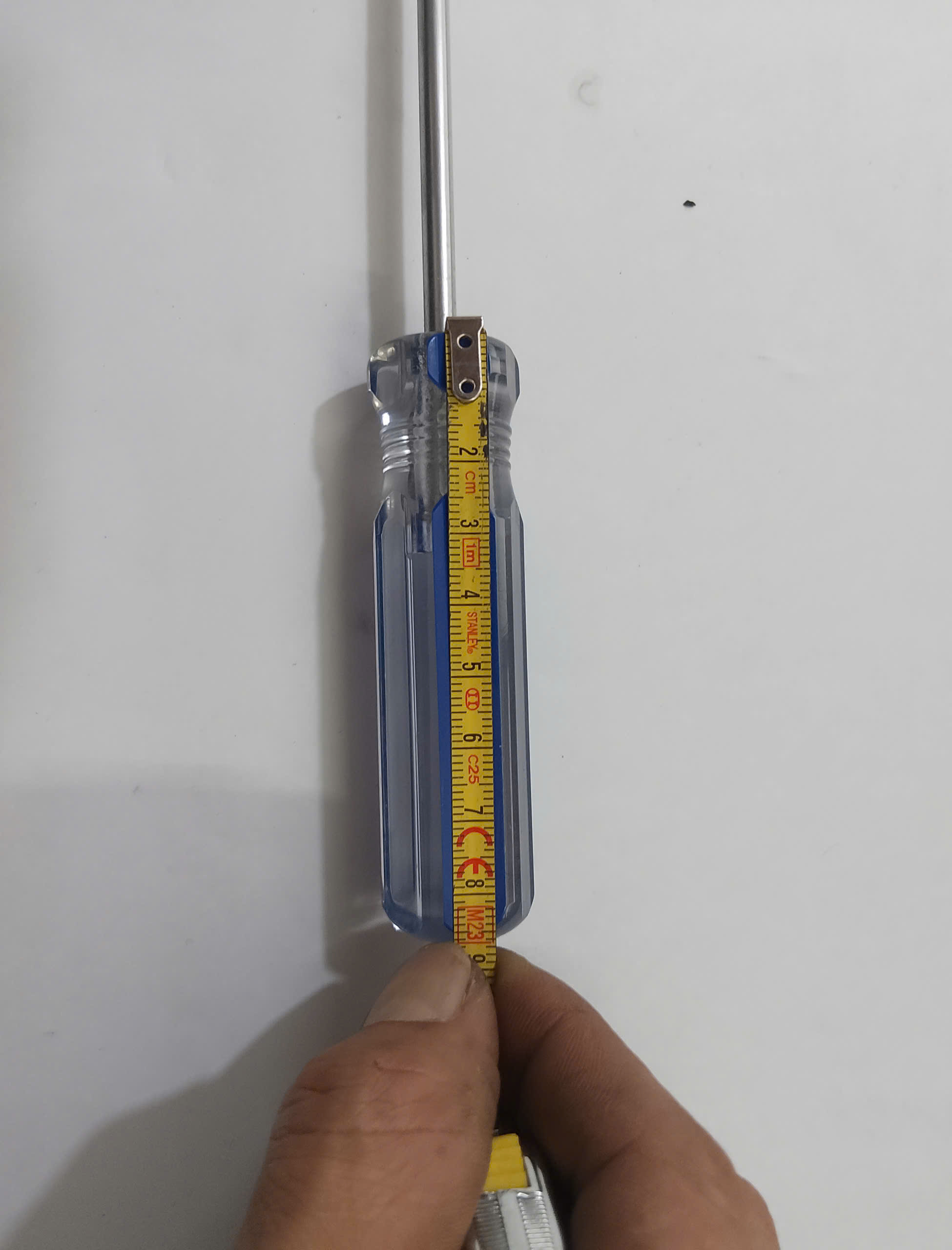 Hình ảnh 3 của mặt hàng Tua vít thép cán nhựa trong 5 x 300mm (-) Asaki AK-7135