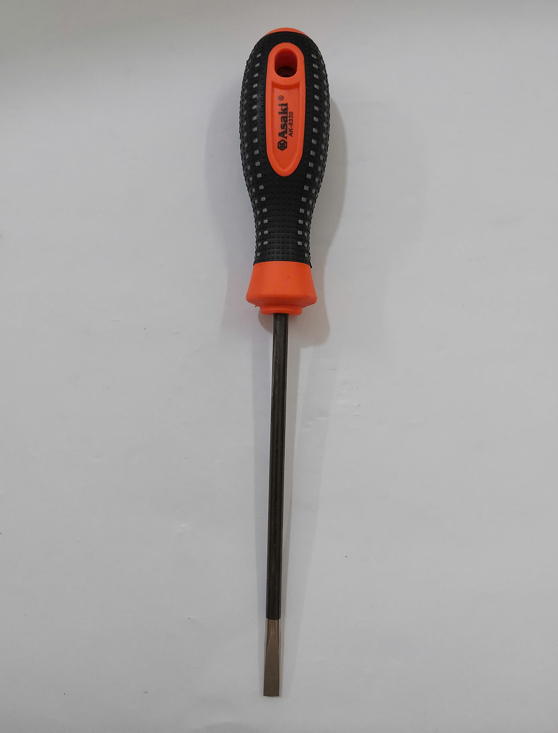 Hình ảnh 11 của mặt hàng Tua vít thép cán cao su chấm bi 6 x 150mm (-) Asaki AK-6330