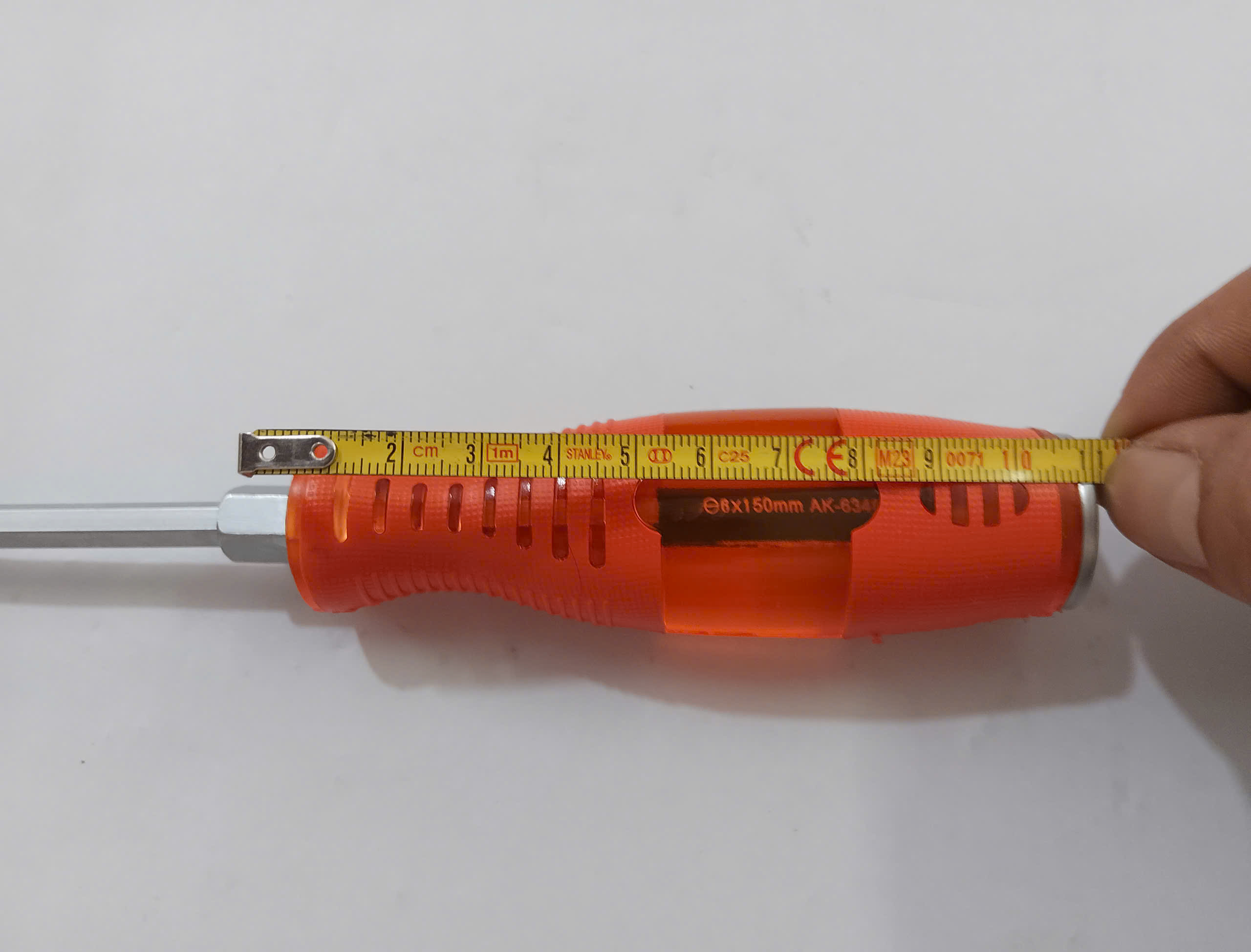 Hình ảnh 10 của mặt hàng Tua vít đóng cán cam 6 x 150mm (-) Asaki AK-6340