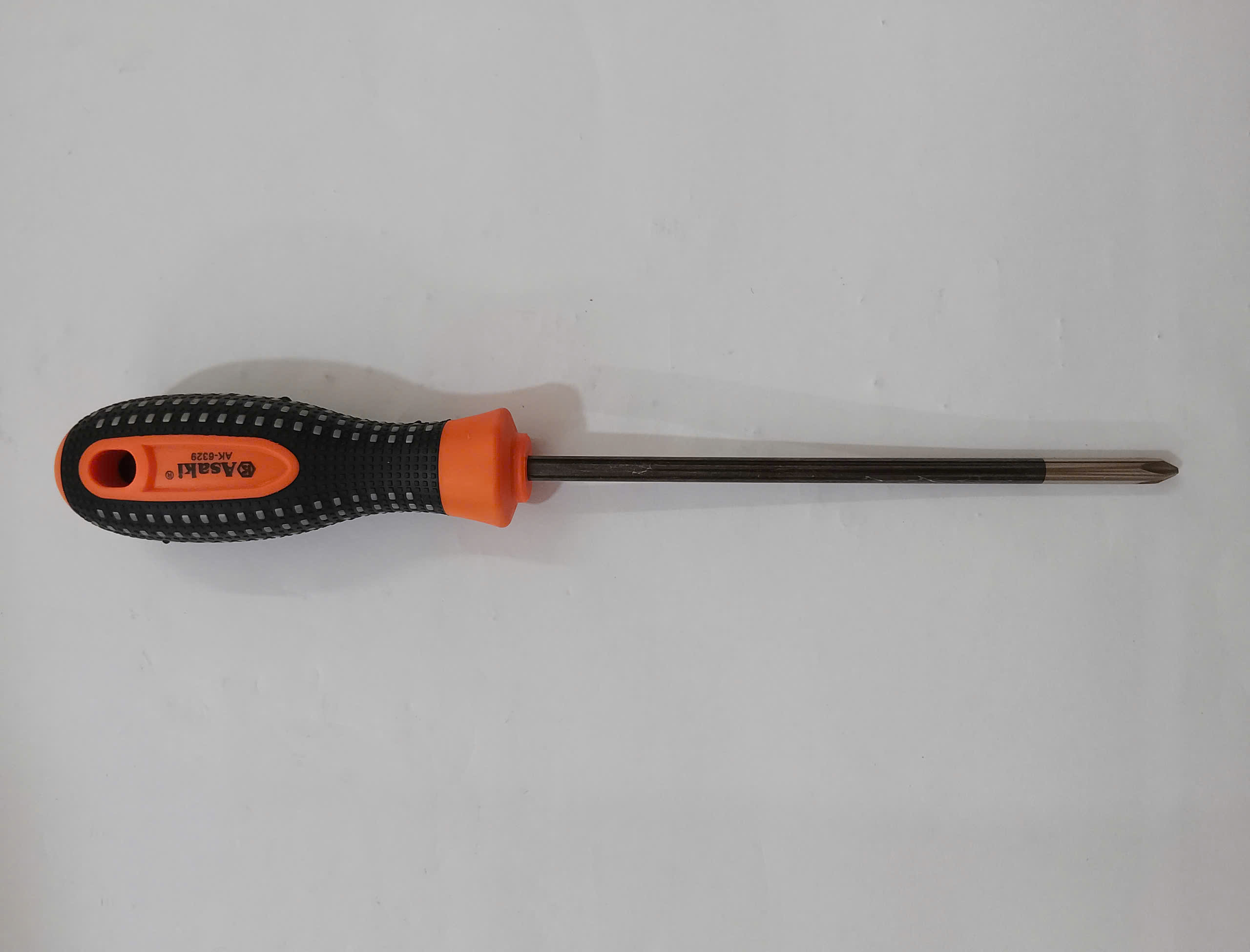 Hình ảnh 11 của mặt hàng Tua vít thép cán cao su chấm bi 6 x 150mm (+) Asaki AK-6329