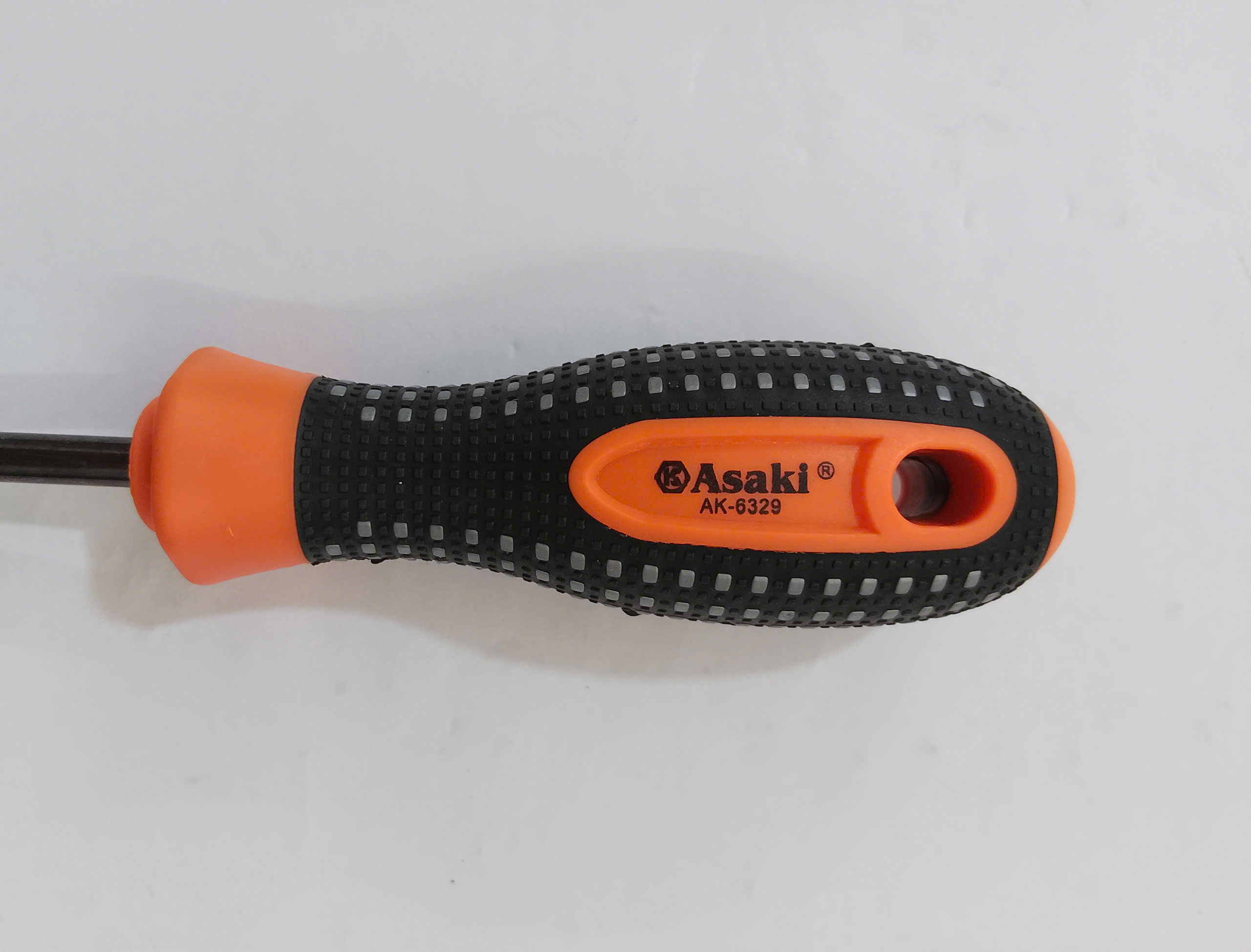 Hình ảnh 13 của mặt hàng Tua vít thép cán cao su chấm bi 6 x 150mm (+) Asaki AK-6329