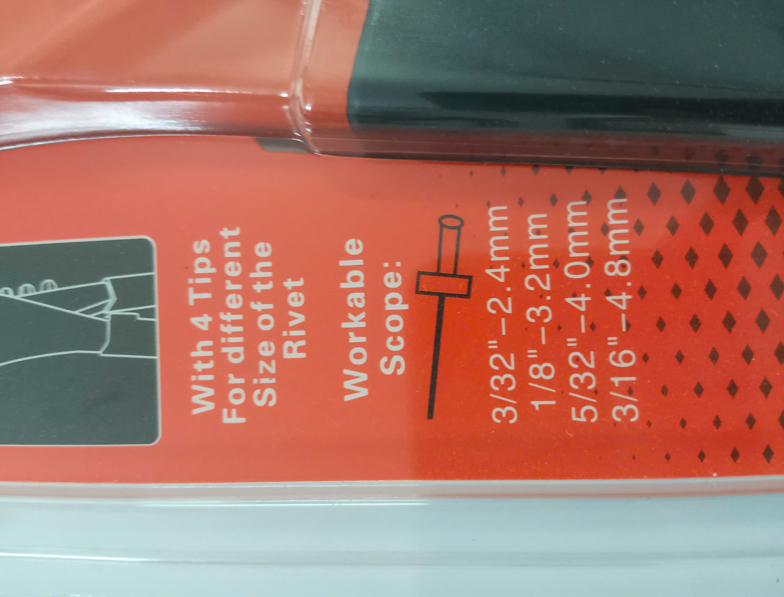 Hình ảnh 15 của mặt hàng Kềm rút rivet cao cấp 10.5''/265mm Asaki AK-6802