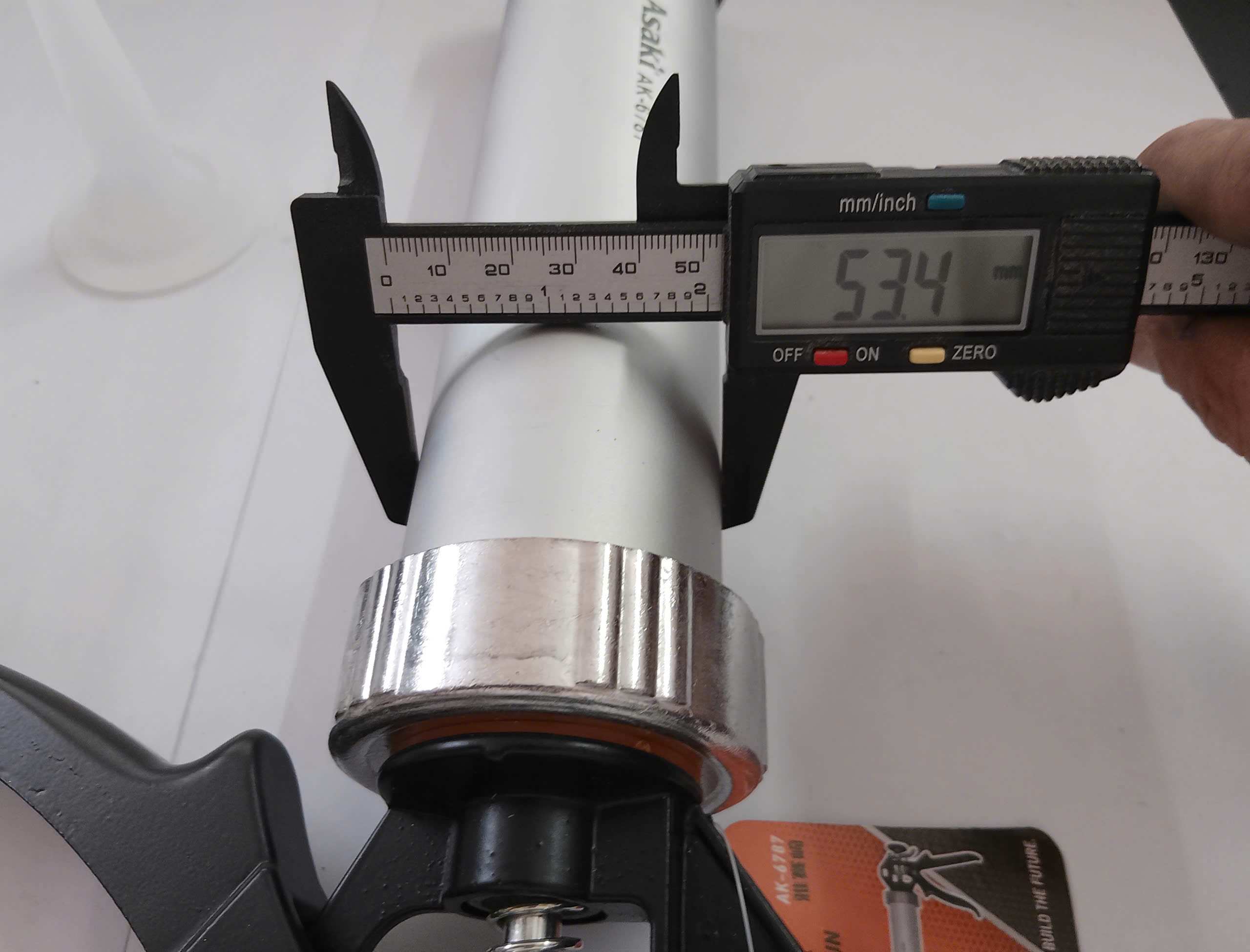 Hình ảnh 8 của mặt hàng Súng bắn silicon (thân nhôm hợp kim) 9''/225mm Asaki AK-6787