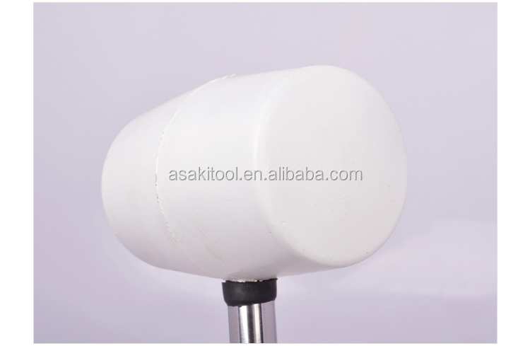 Hình ảnh 4 của mặt hàng Búa cao su trắng cán nhựa cao cấp 500G Asaki AK-9732
