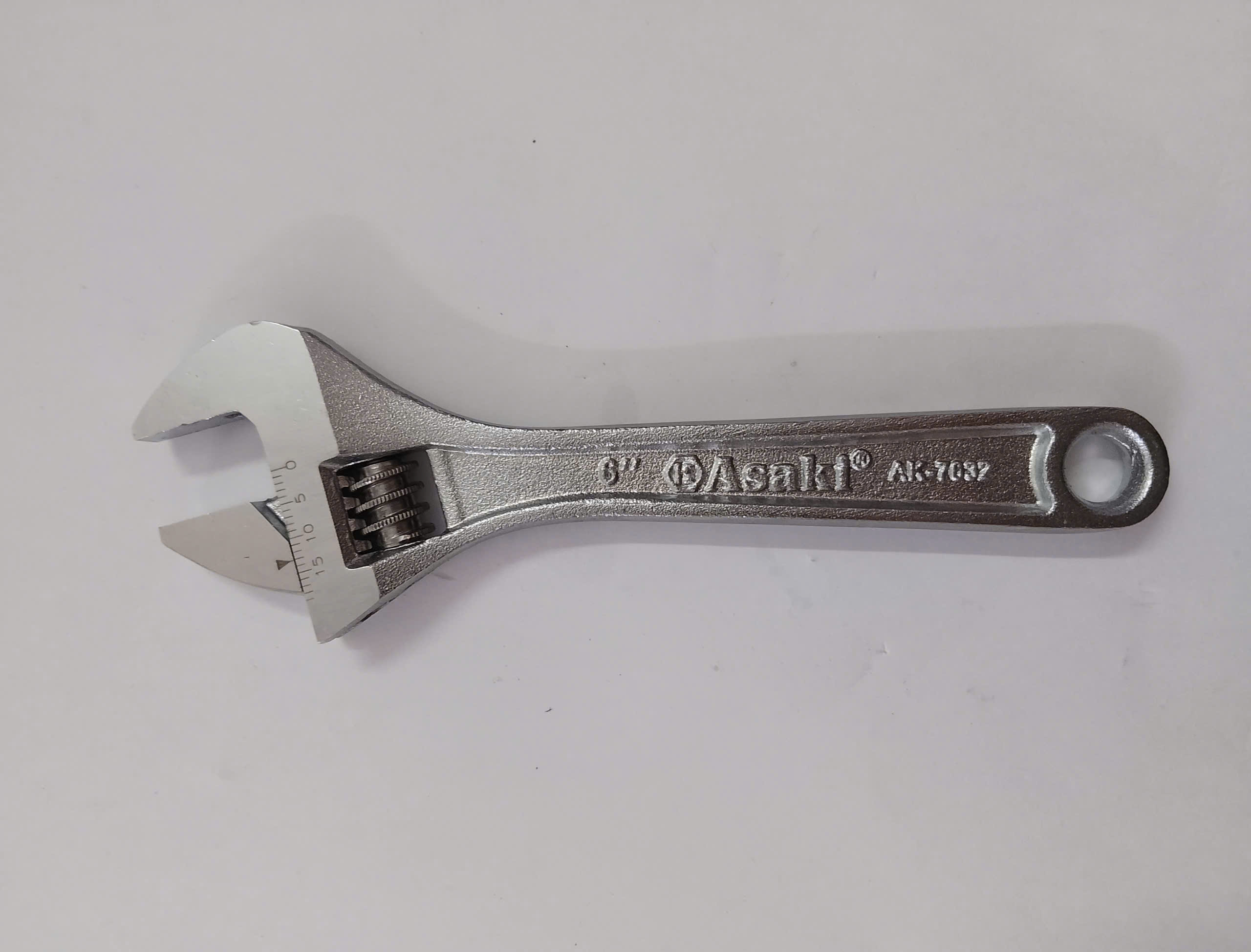 Hình ảnh 10 của mặt hàng Mỏ lết mạ chrome 6''/150mm Asaki AK-7632