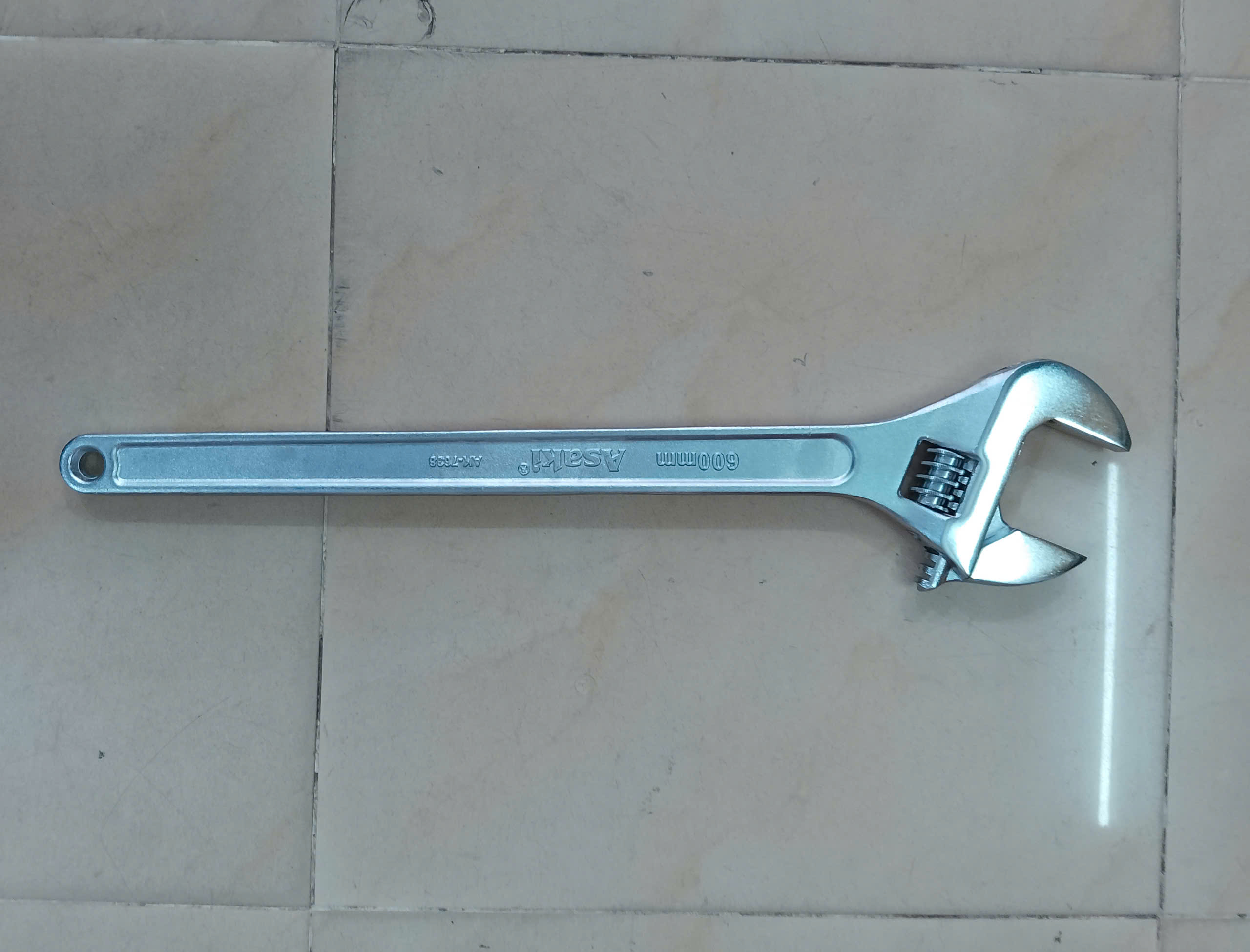 Hình ảnh 13 của mặt hàng Mỏ lết mạ chrome 24''/600mm Asaki AK-7638