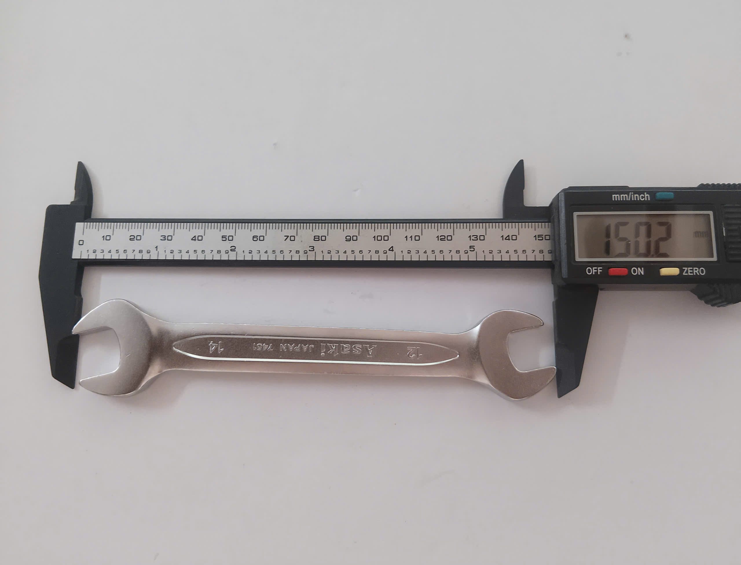 Hình ảnh 13 của mặt hàng Cờ lê 2 đầu miệng (xi mờ) 12mm x 14mm Asaki AK-7451